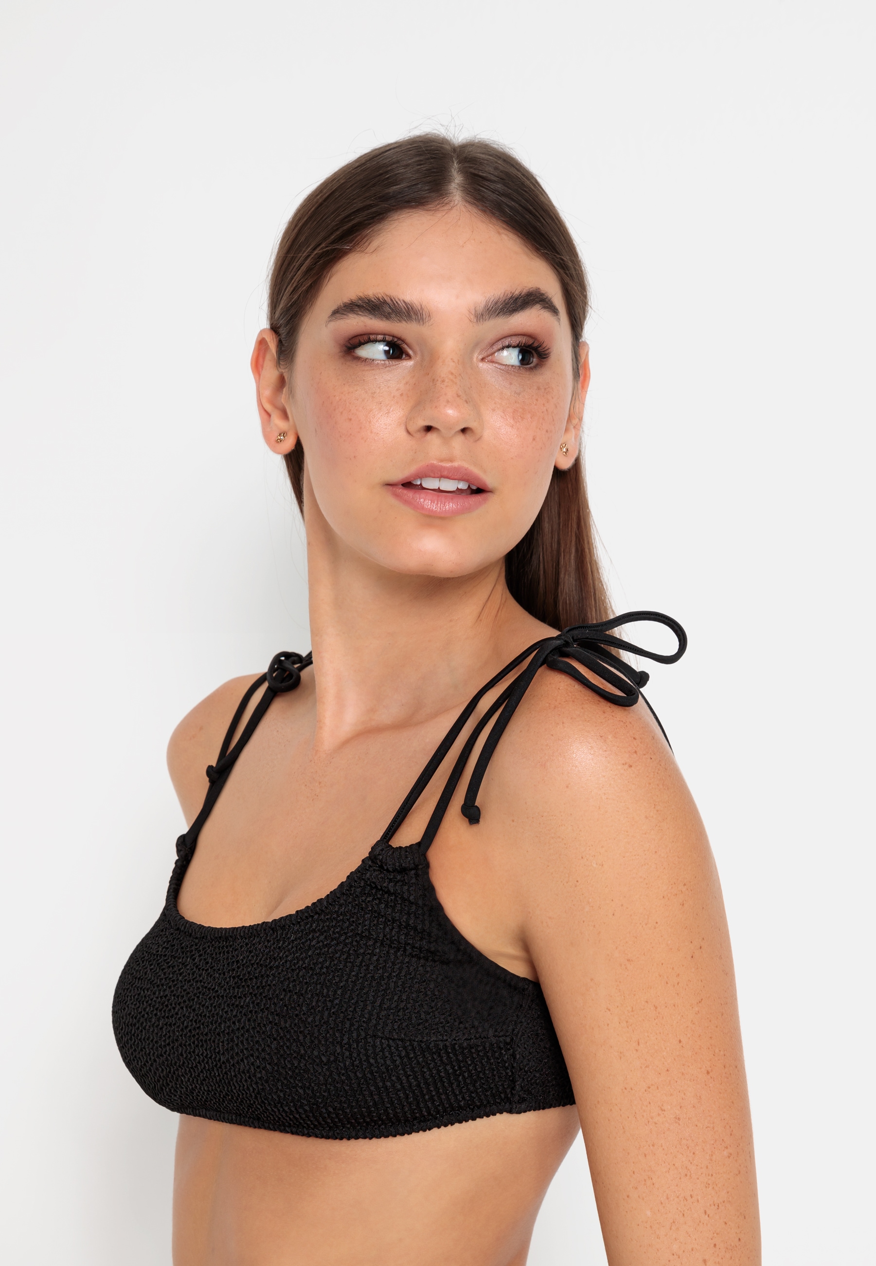 LSCN by LASCANA Bustier-Bikini-Top »Lou«, aus trendiger Strukturware