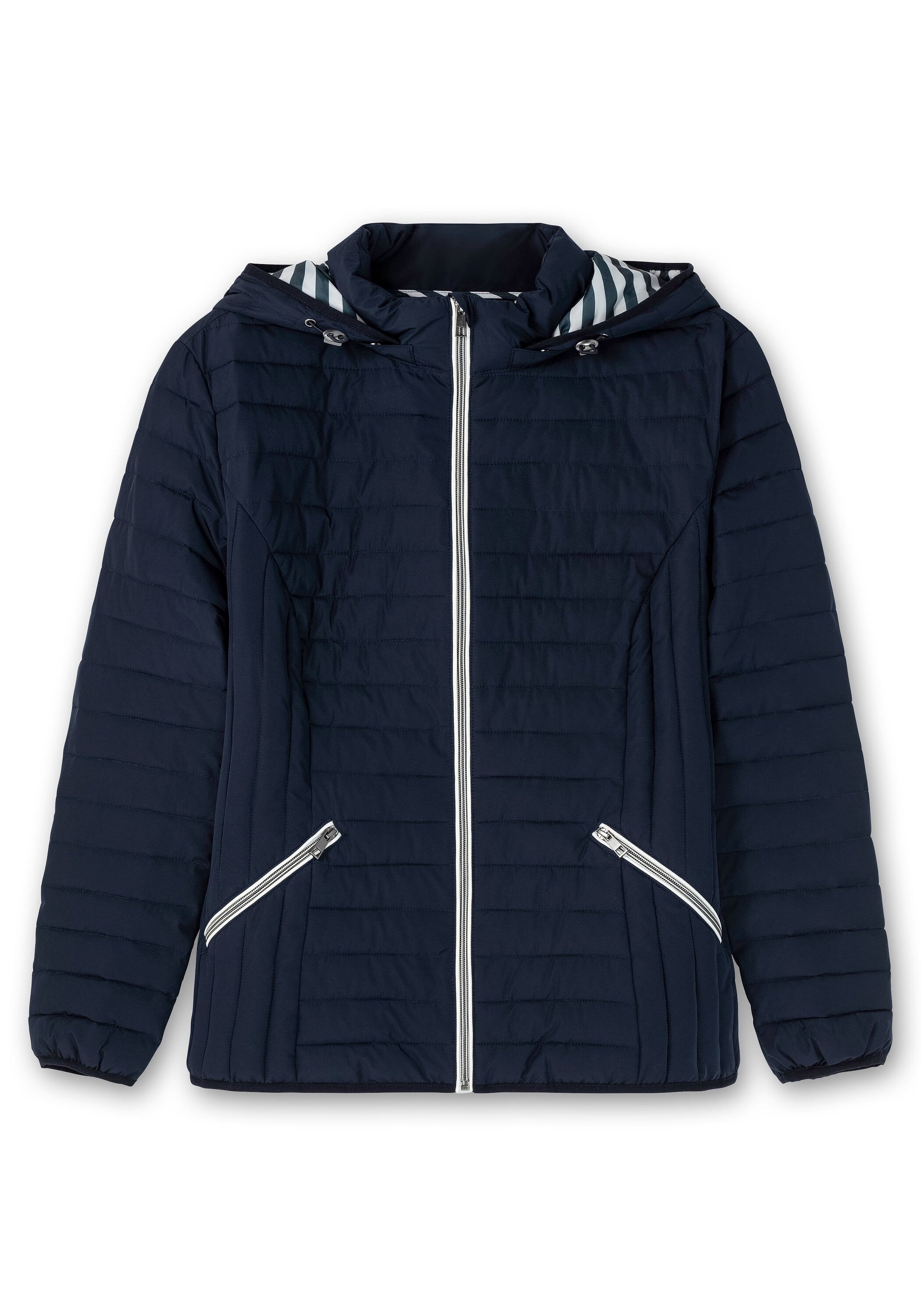 Sheego Steppjacke »Steppjacke leicht wattiert, mit abnehmbarer Kapuze«