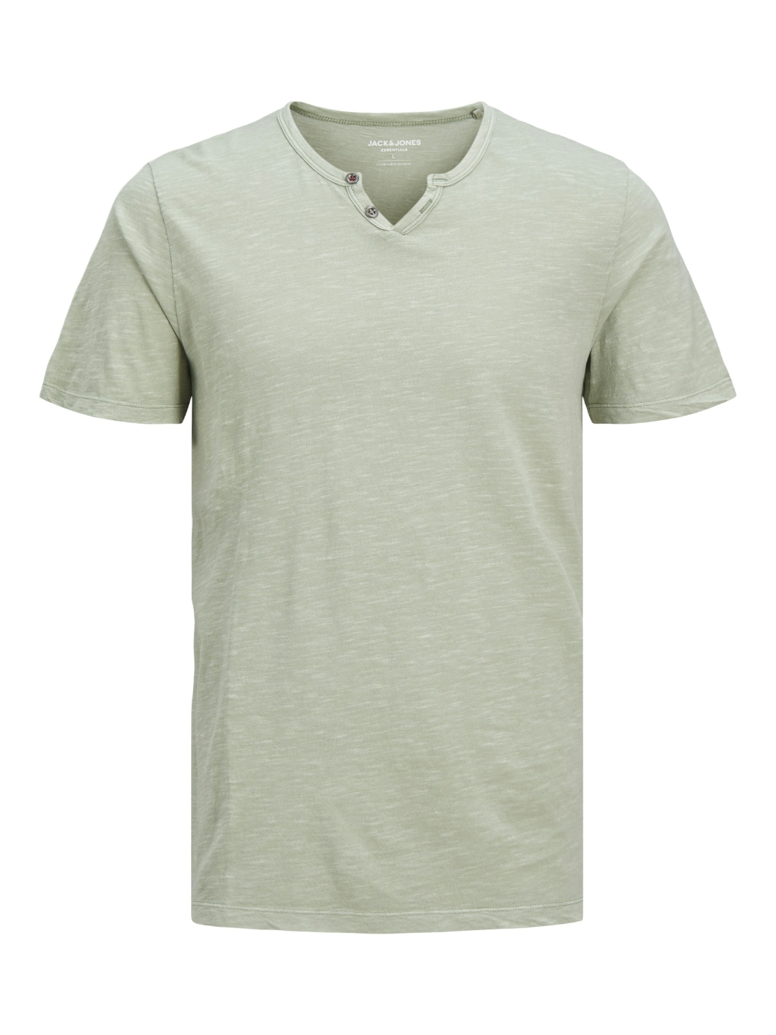 Jack & Jones T-Shirt »JJESPLIT NECK TEE SS NOOS«, mit V-Ausschnitt