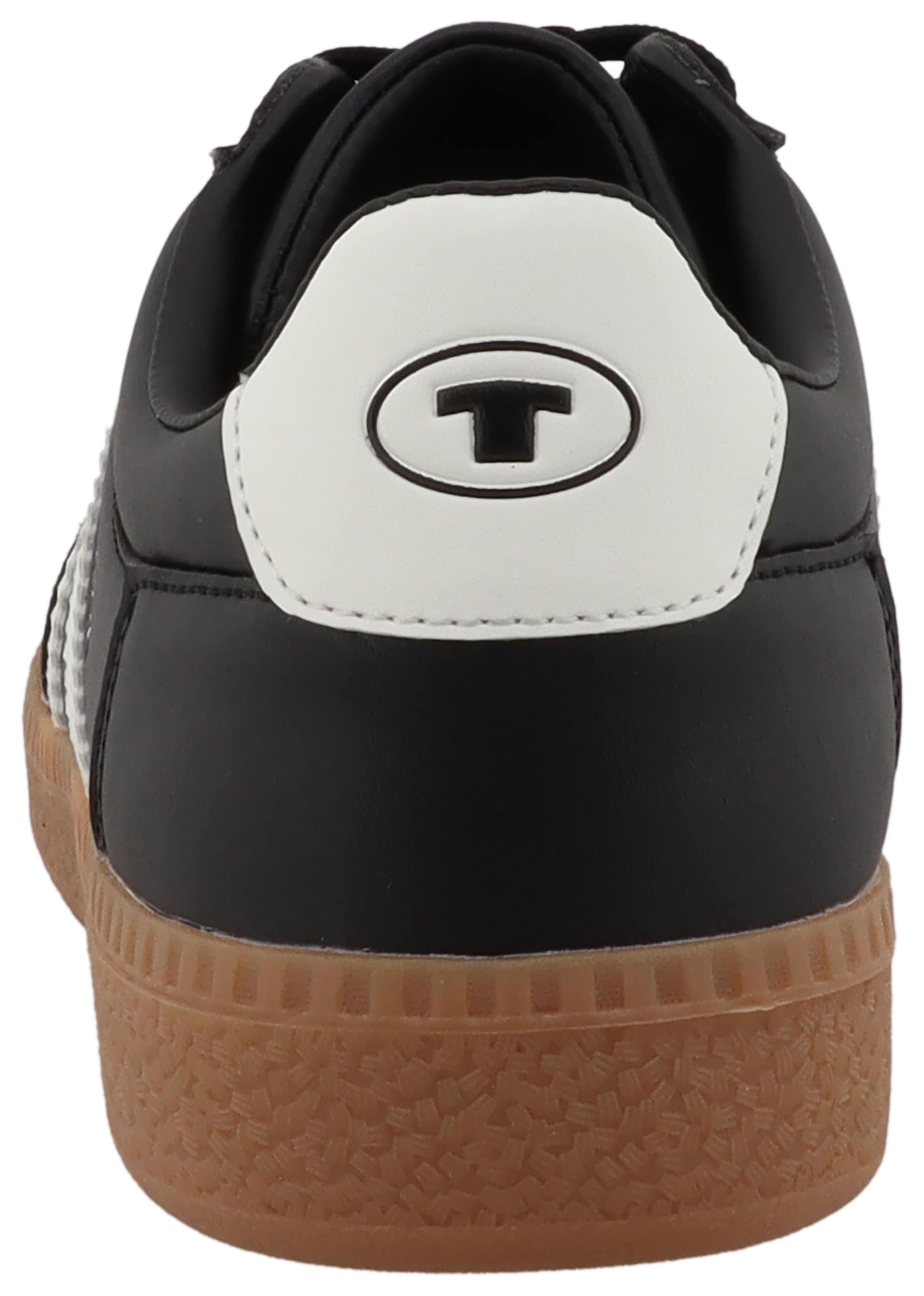 TOM TAILOR Sneaker »Kauthar«  Freizeitschuh, Halbschuh, Schnürschuh mit Kontrastbesatz