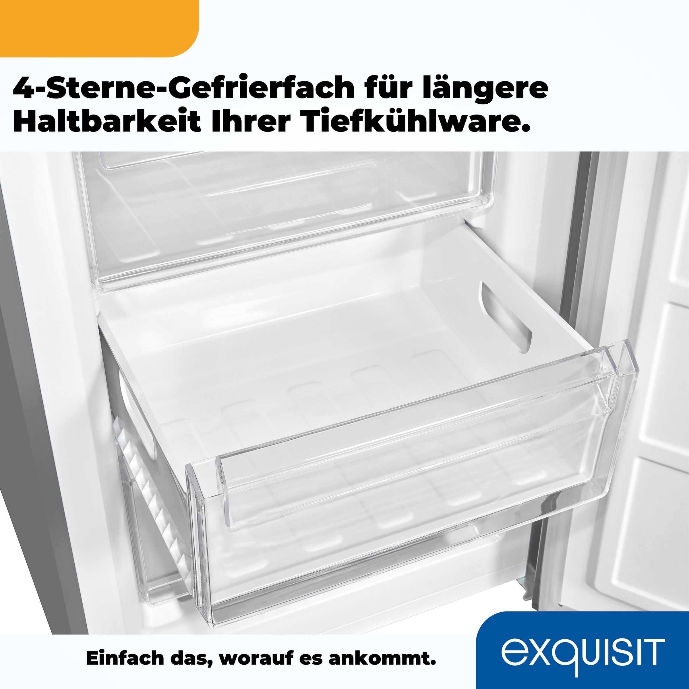 exquisit Kühl-/Gefrierkombination »KGC320-95-E-WS-040C«