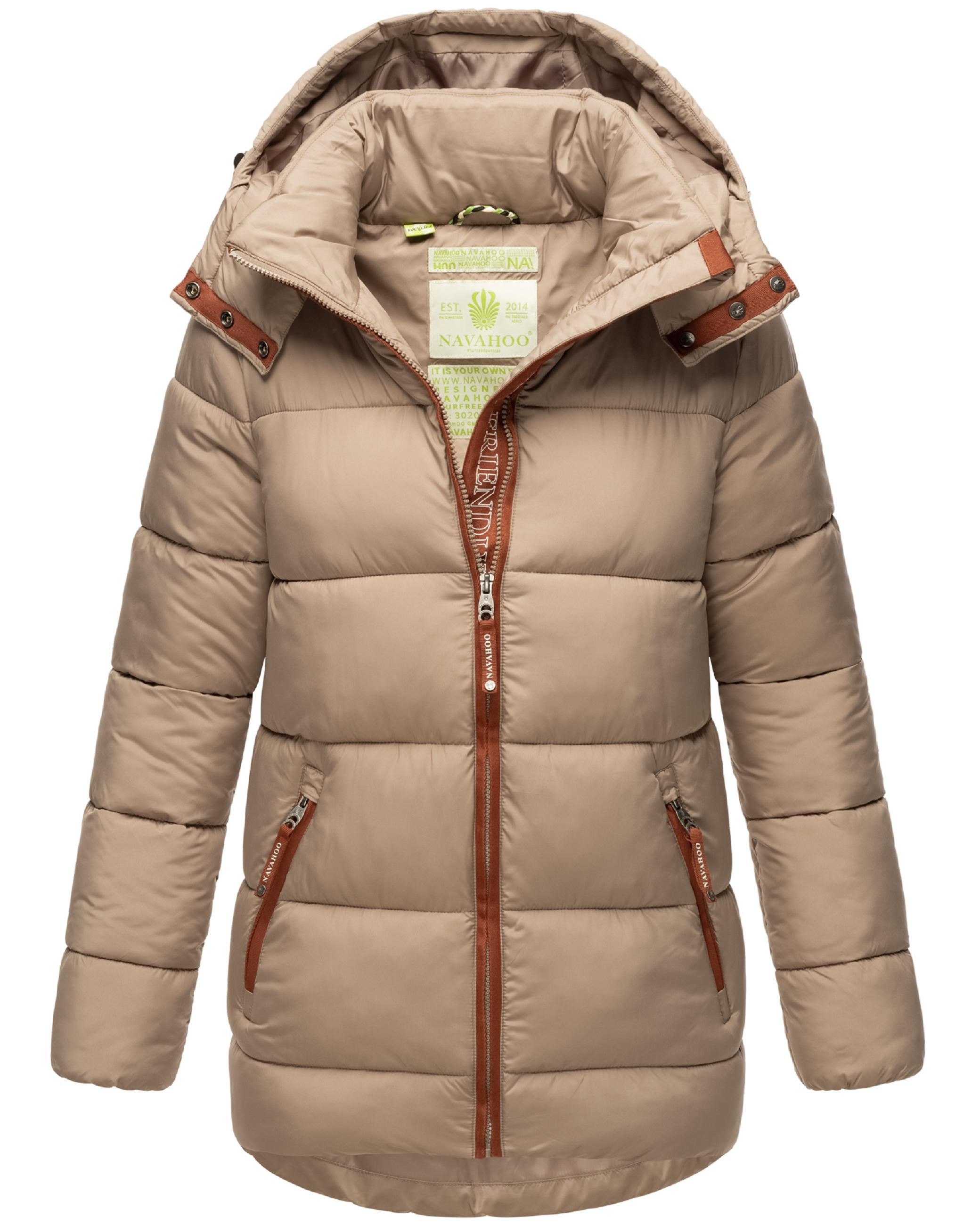 Navahoo Winterjacke »Winterjacke Wattewölkchen«, mit Kapuze