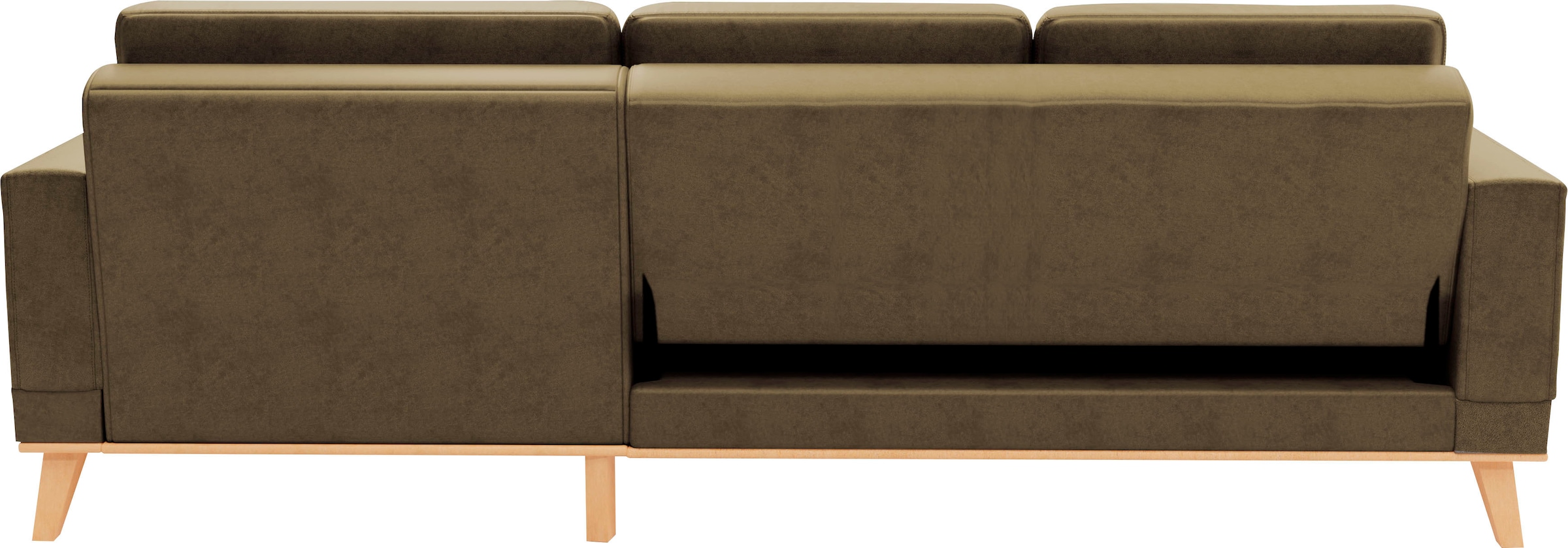 sit&more Ecksofa »Lavida L-Form«, wahlweise mit Kippfunktion und Bettkasten