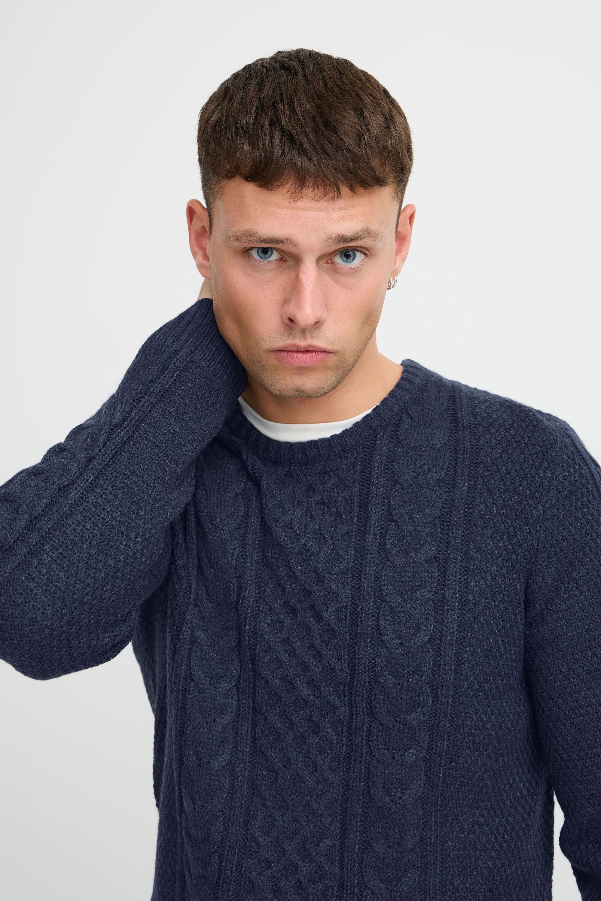Blend Strickfleece-Pullover »Strickpullover BHPullover«