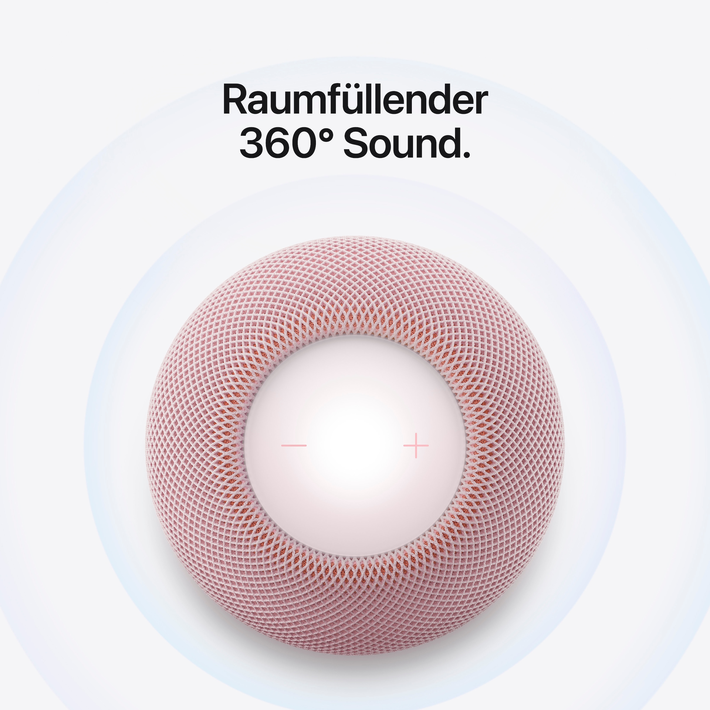 Apple Smart Speaker »HomePod mini 2« (Bluetooth | WLAN 360°-Sound | App-Steuerung | Apple Siri | Multiroom | Touch - Bedienung )