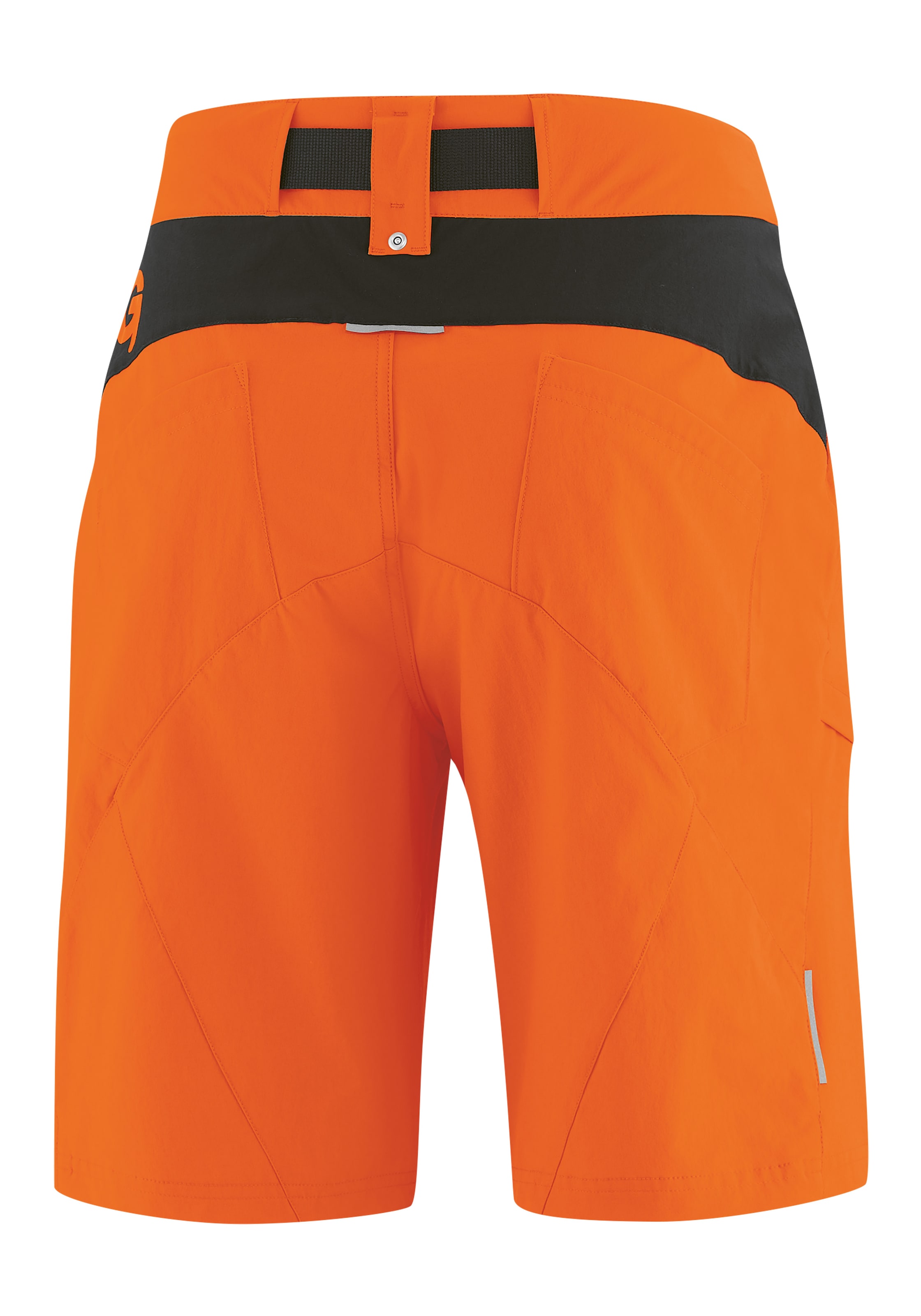 Gonso Fahrradhose »Arico Basic«, kurze Herren Radhose mit Sitzpolster, wasserabweisend, inkl. Gürtel