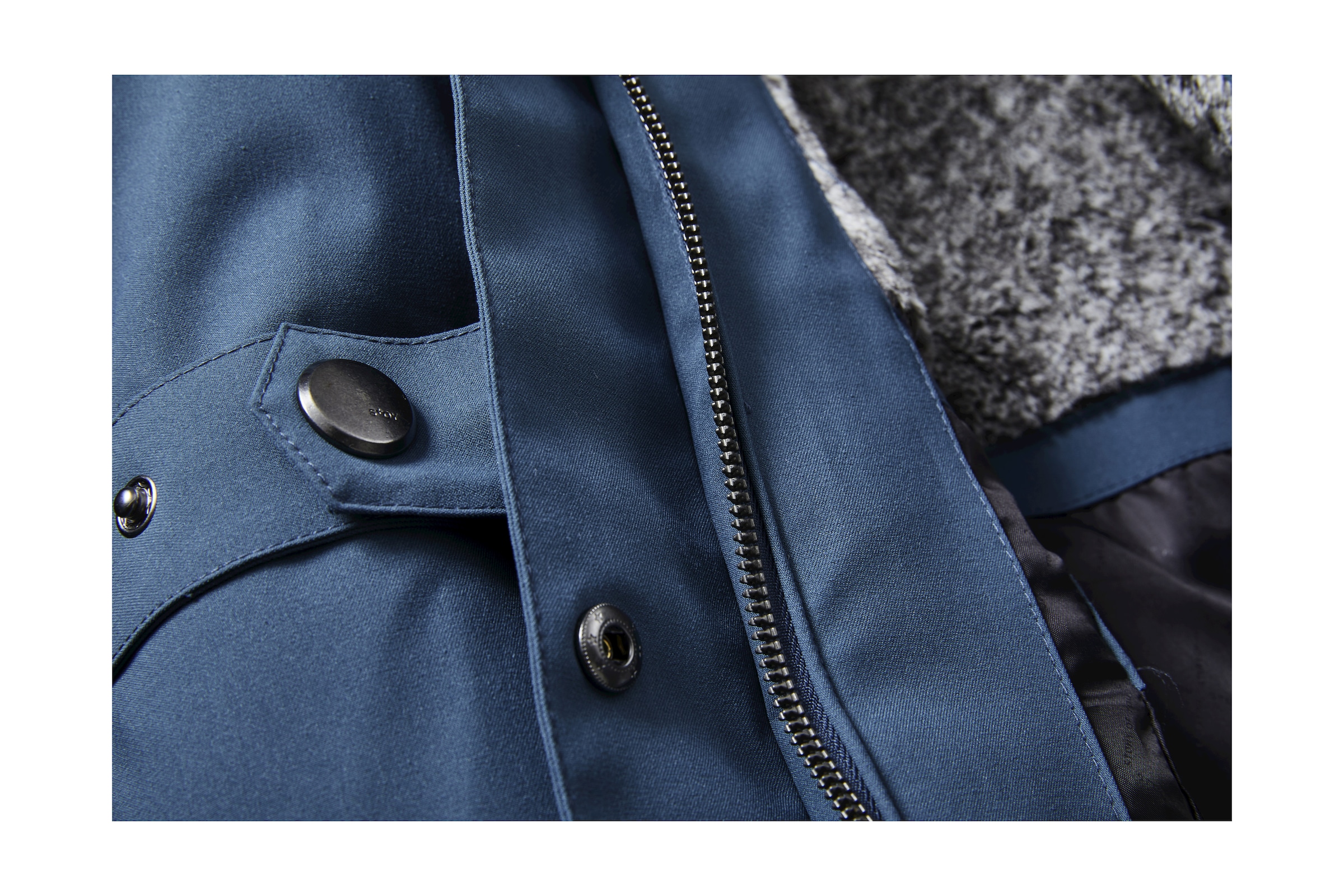 STOY Parka »STW 11 WMN PRK«, Wasserdichter, atmungsaktiver Damenparka mit abnehmbarer Kapuze