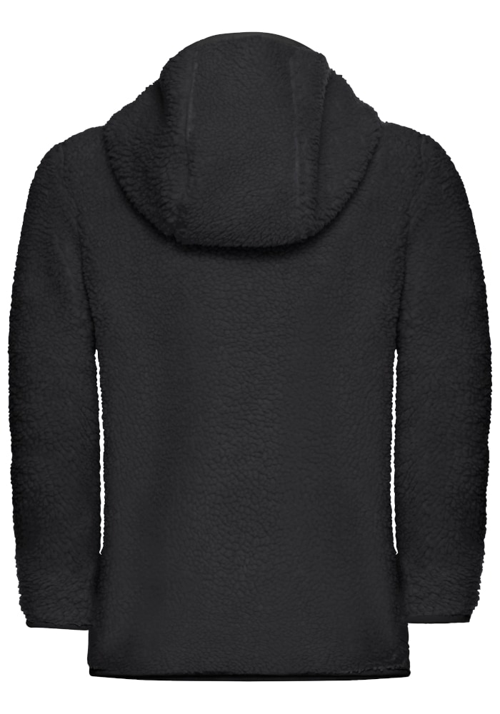 Jack Wolfskin Fleecejacke »ICE CURL HOOD JACKET K« mit Kapuze für Kinder, mit Kapuze, atmungsaktiv, schnell trocknend, kuschelig