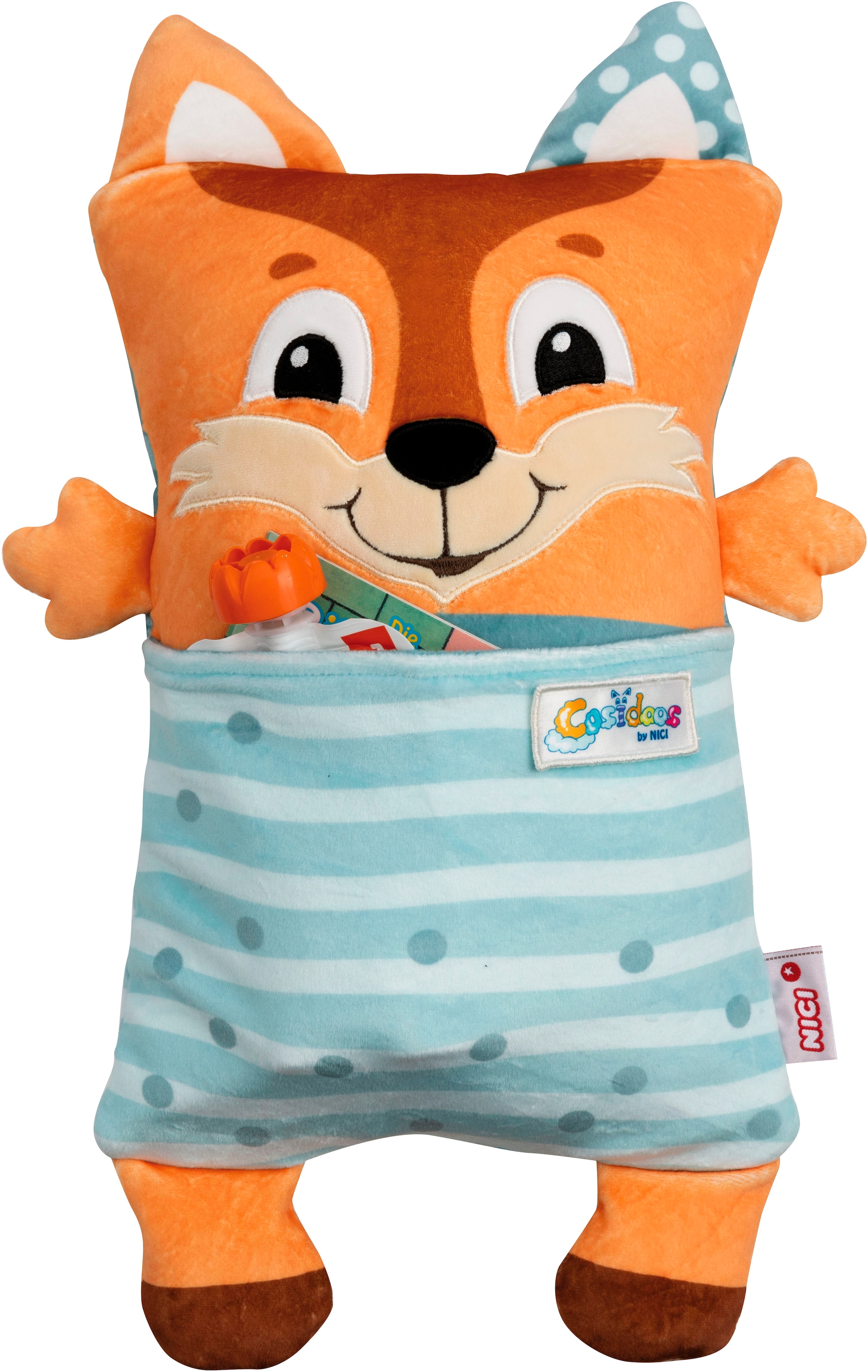 Nici Kuscheltier »Cosidoos, Fuchs mit Wendefunktion 30x20 cm«