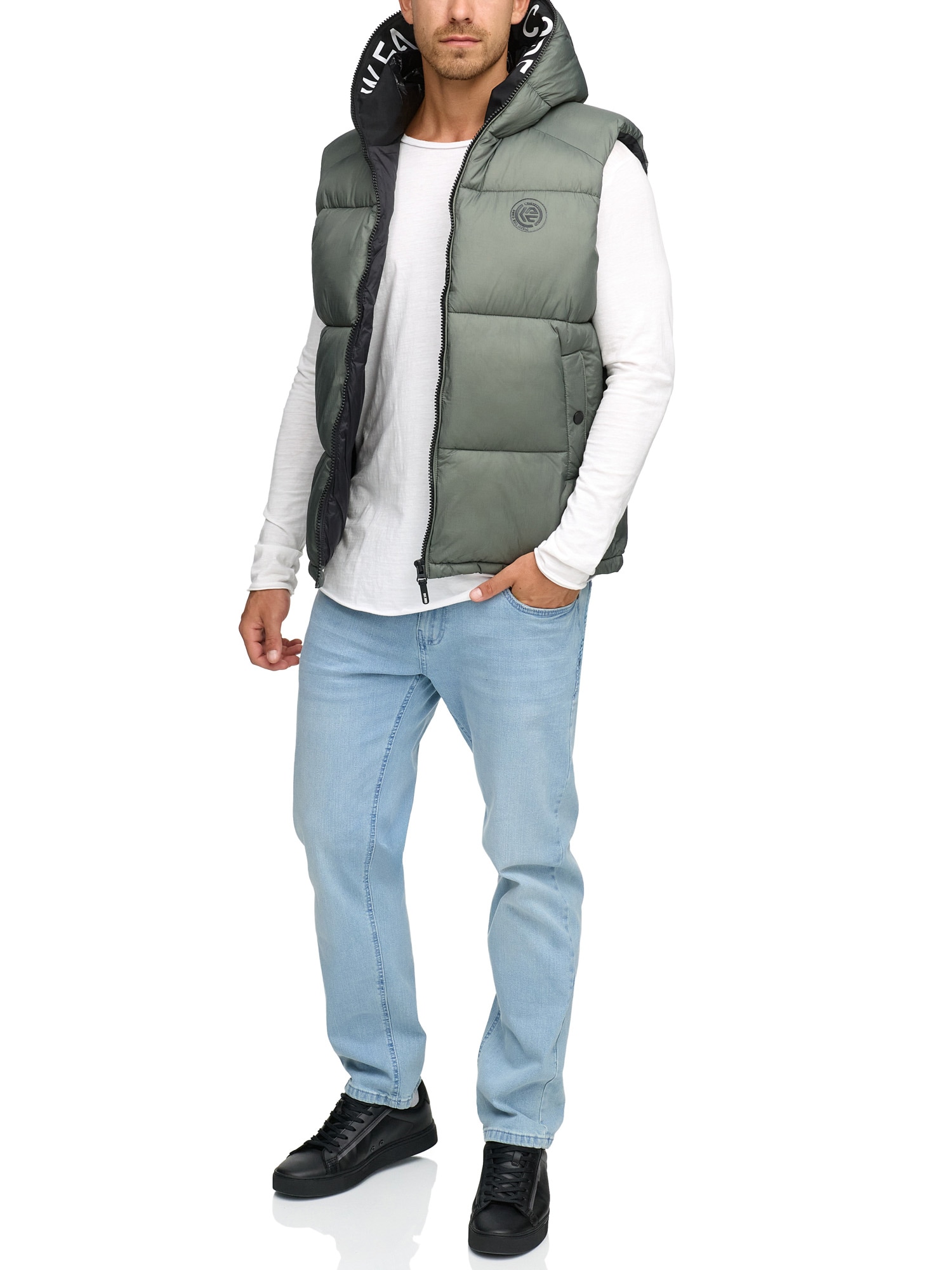 Indicode Steppweste »INLaurits«