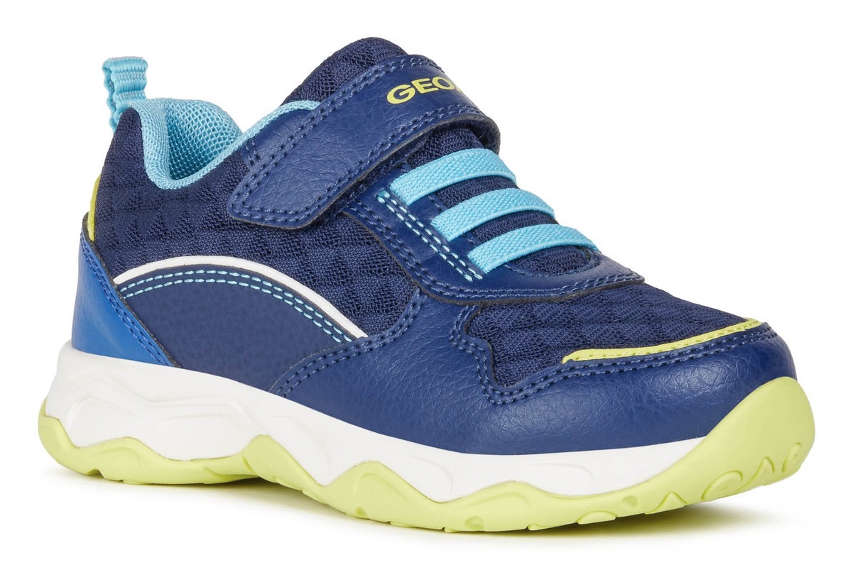Geox Kids Sneaker »CALCO BOY«, mit Klettverschluss und Gummizug