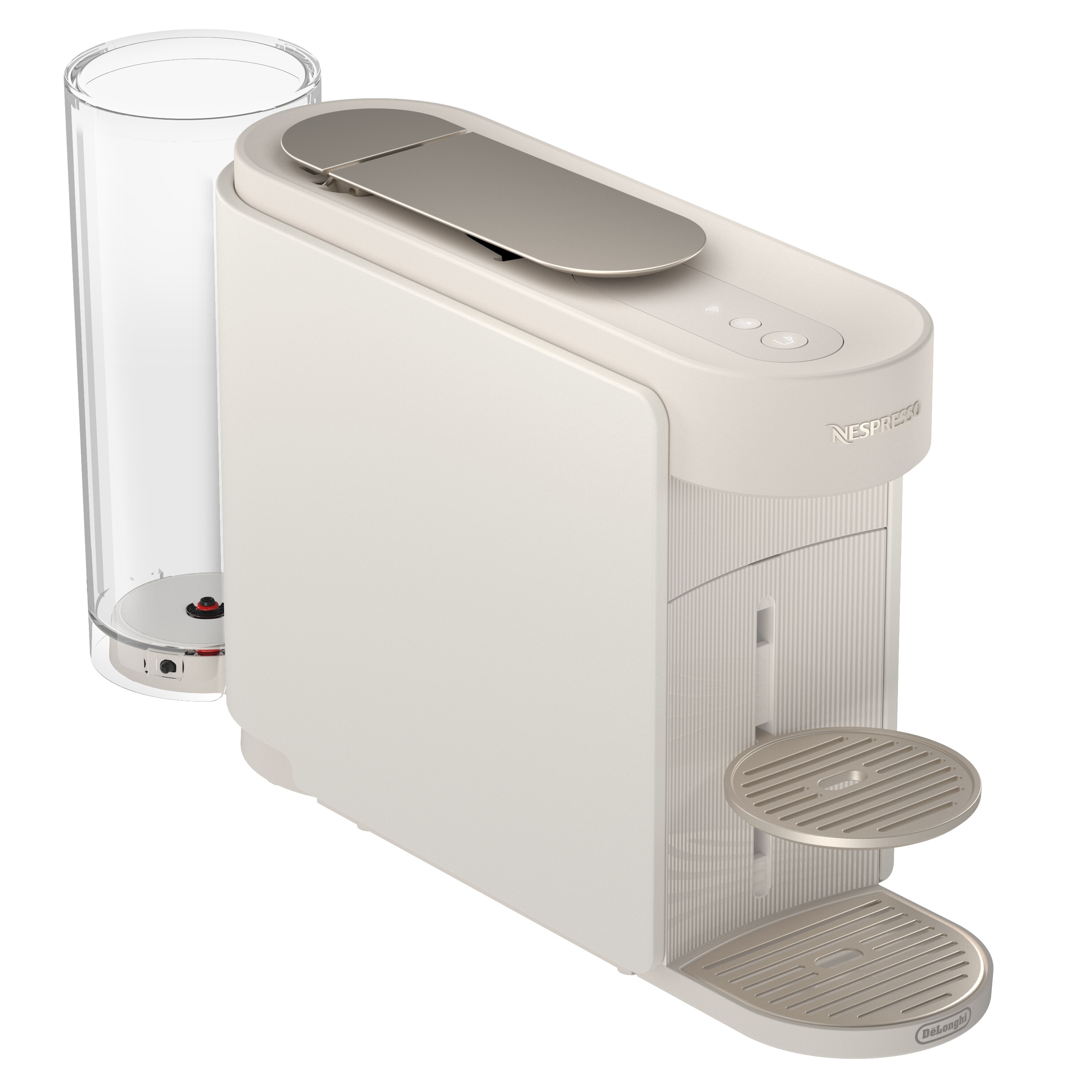 Nespresso Kapselmaschine »Vertuo Up ENV200.GY« One Touch Kaffee Zubereitung, für 5 Tassengrößen, kompaktes Design