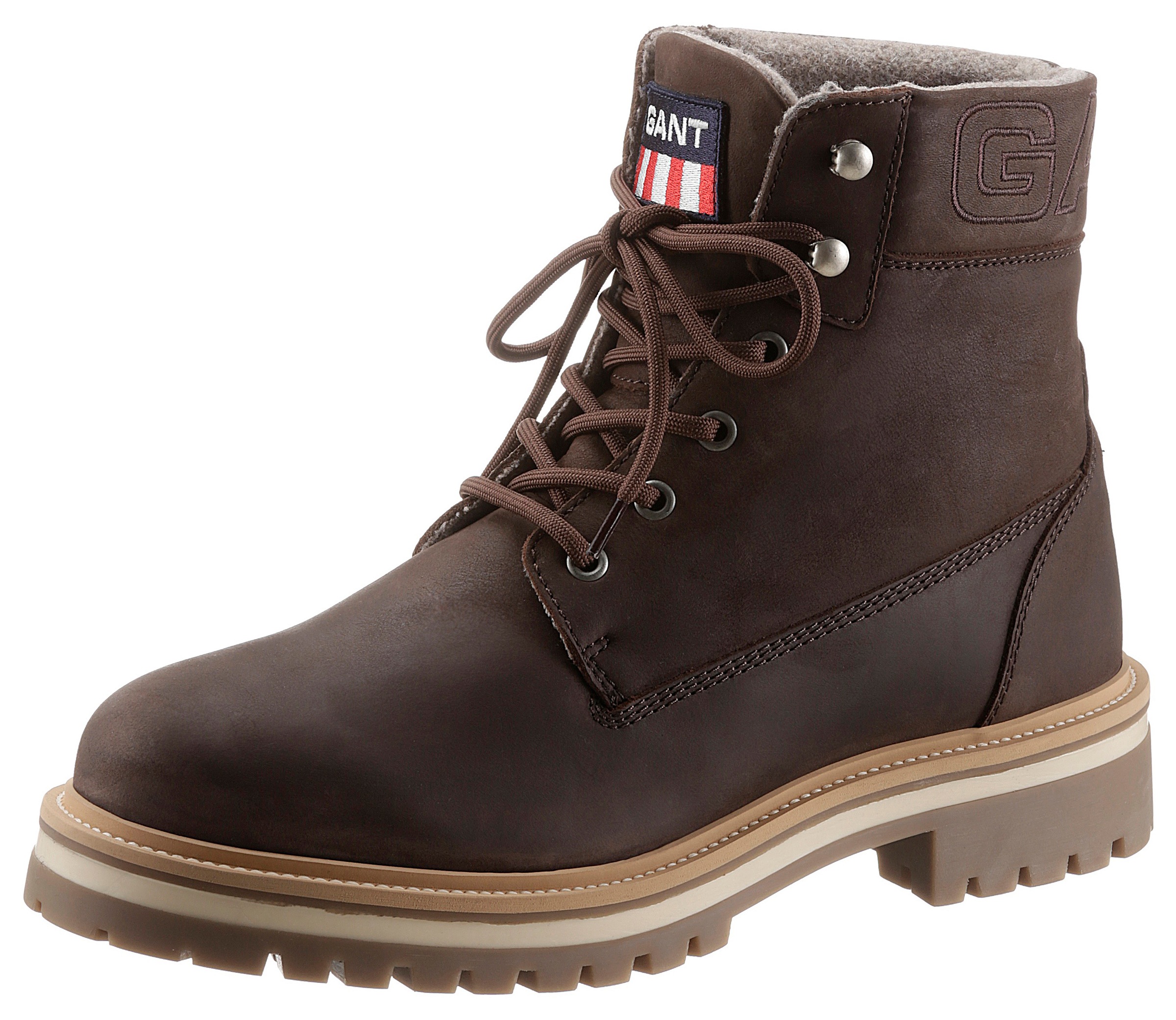 Gant Footwear Schnürstiefel »Palrock«, mit hochwertigem Filzfutter