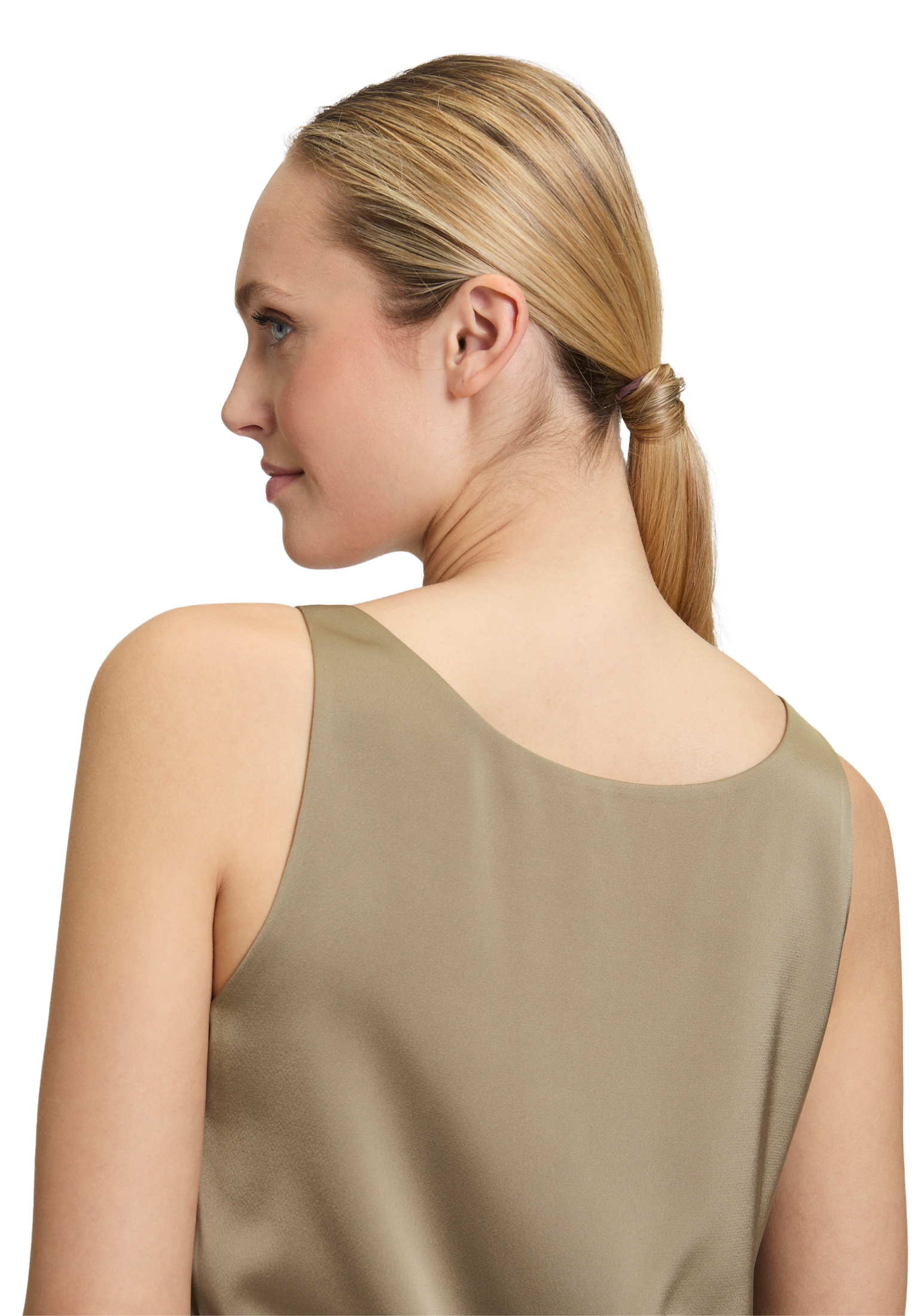 Vera Mont Satinbluse »Satin-Bluse mit V-Ausschnitt«