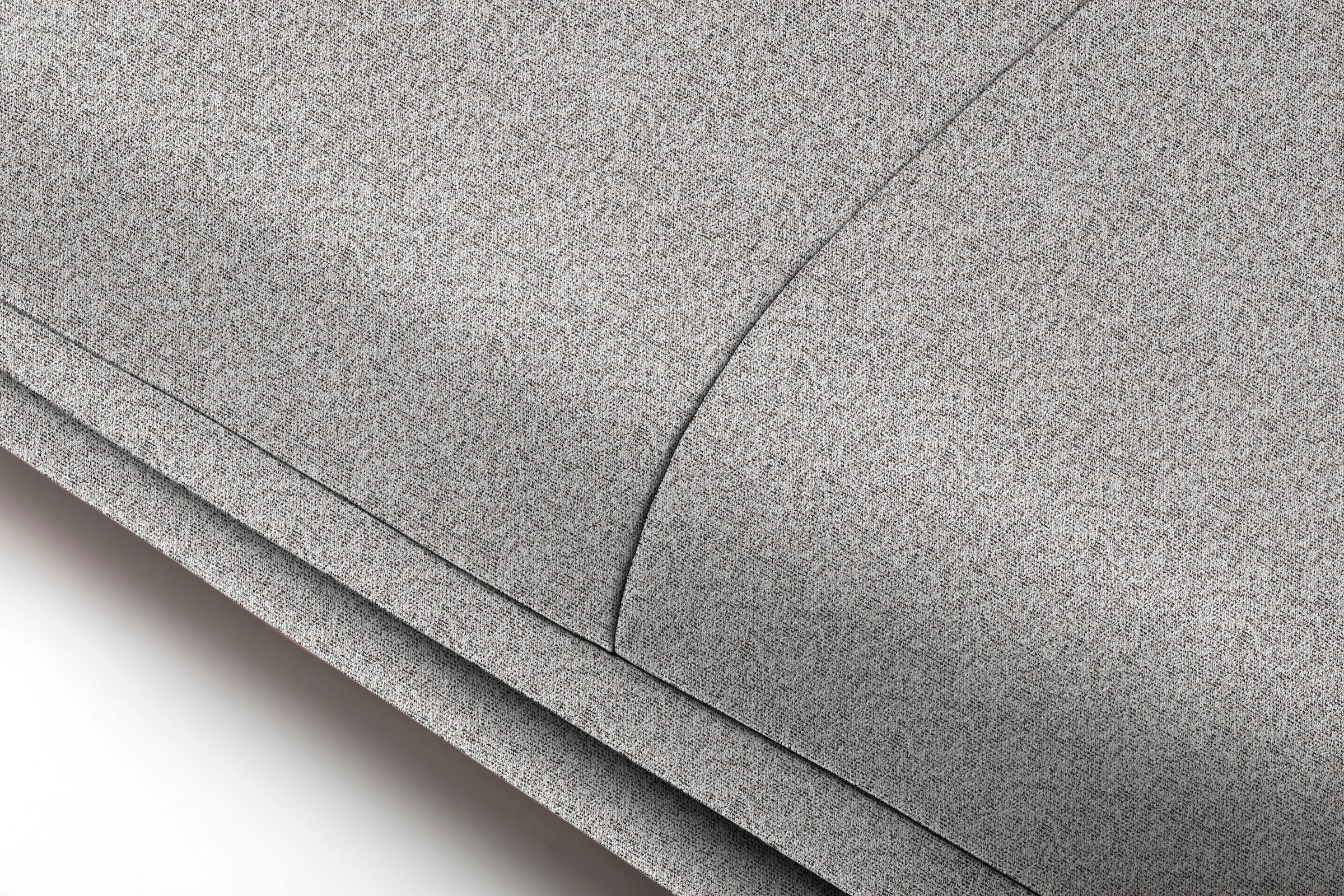 Creation BY ROLF BENZ 3-Sitzer »CR.414, Designsofa, edles Sofa, Loungesofa, Ledersofa, klares Design« aus Leder oder Chenille, erstklassiger Sitzkomfort, legere Polsterung