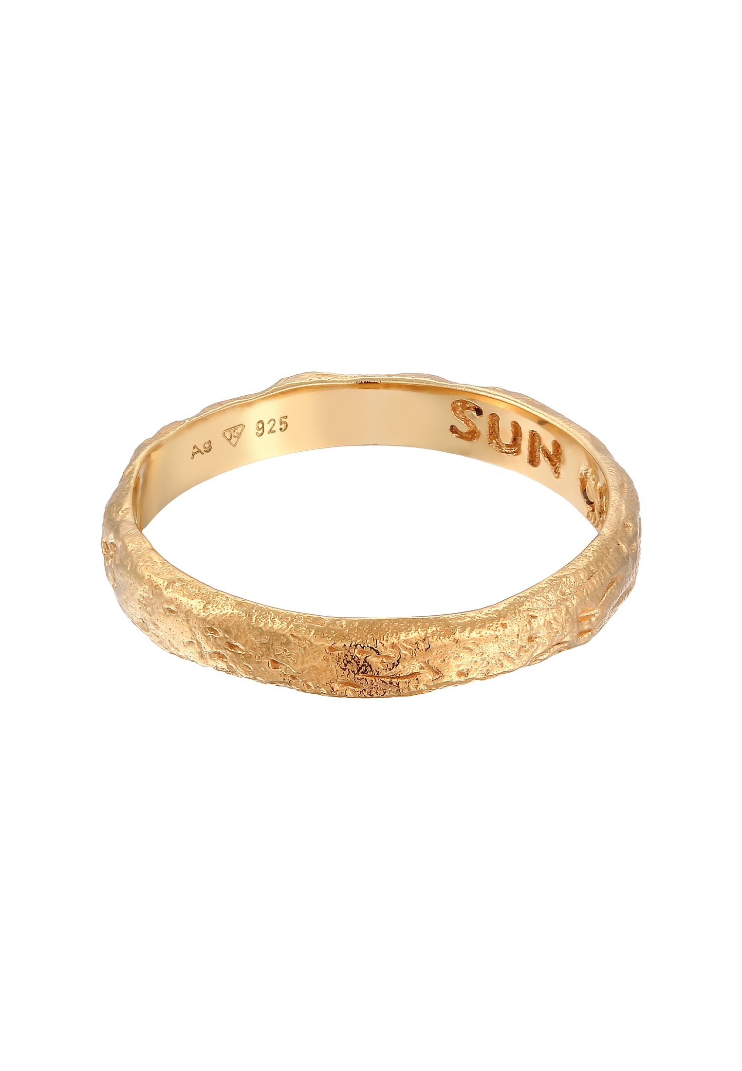 HAZE & GLORY Silberring »Ring Bandring - Sun Chaser 925 Silber«
