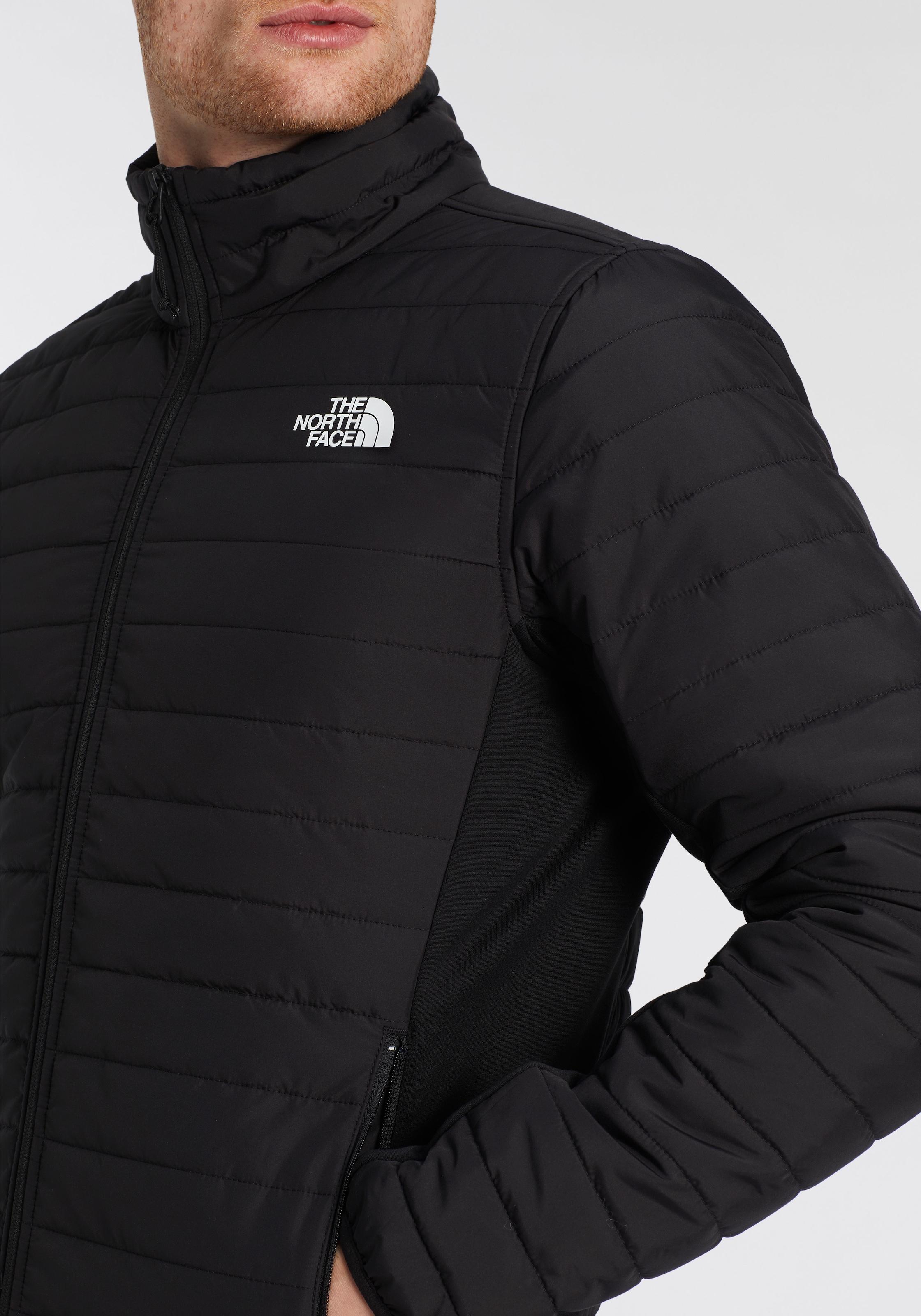 The North Face Hybridjacke »M CANYONLANDS HYBRID JACKET«, ohne Kapuze, Hybrid, atmungsaktiv, leicht – Übergangsjacke