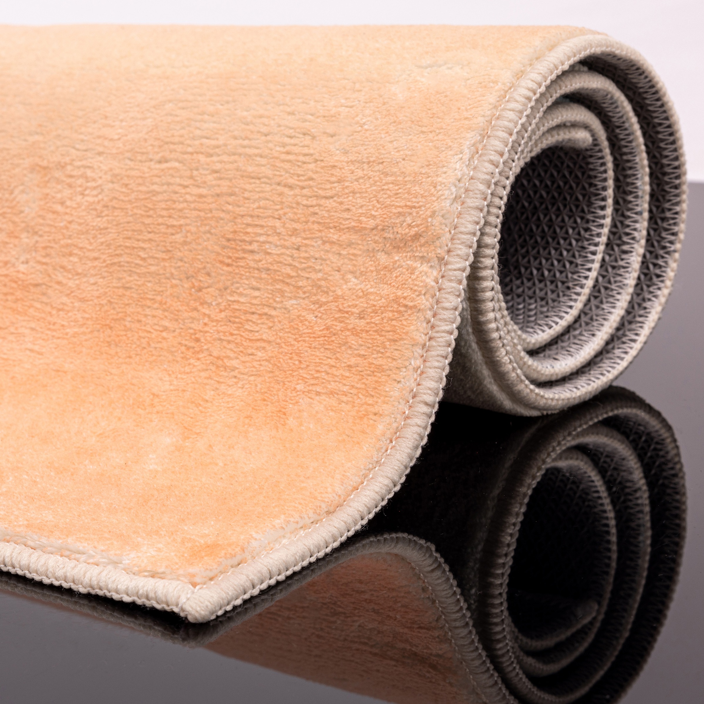 Gino Falcone Badematte »Ariella GF-152«, rutschhemmend beschichtet, fußbodenheizungsgeeignet, Badteppich, bedruckt, modernes Design, Farbverlauf, weich & kuschelig
