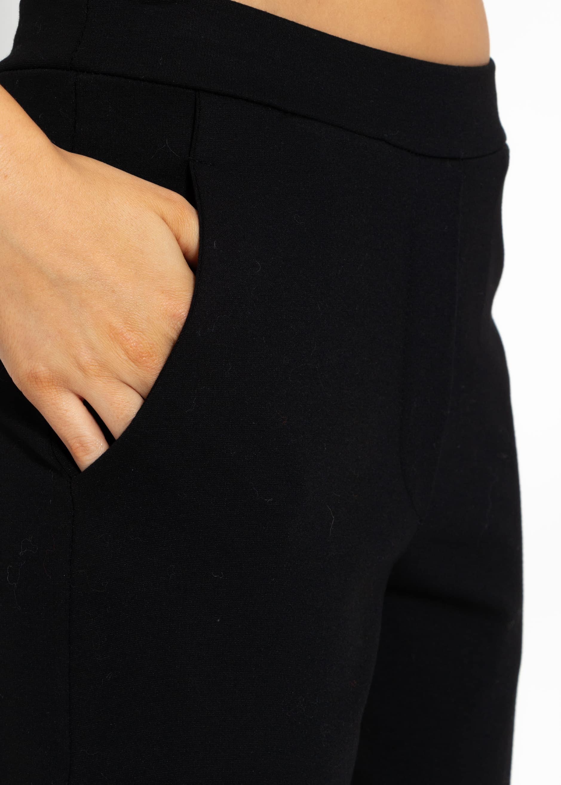 SASSYCLASSY Chinohose »Jersey Chinos«  Stretch Chino Hose Damen