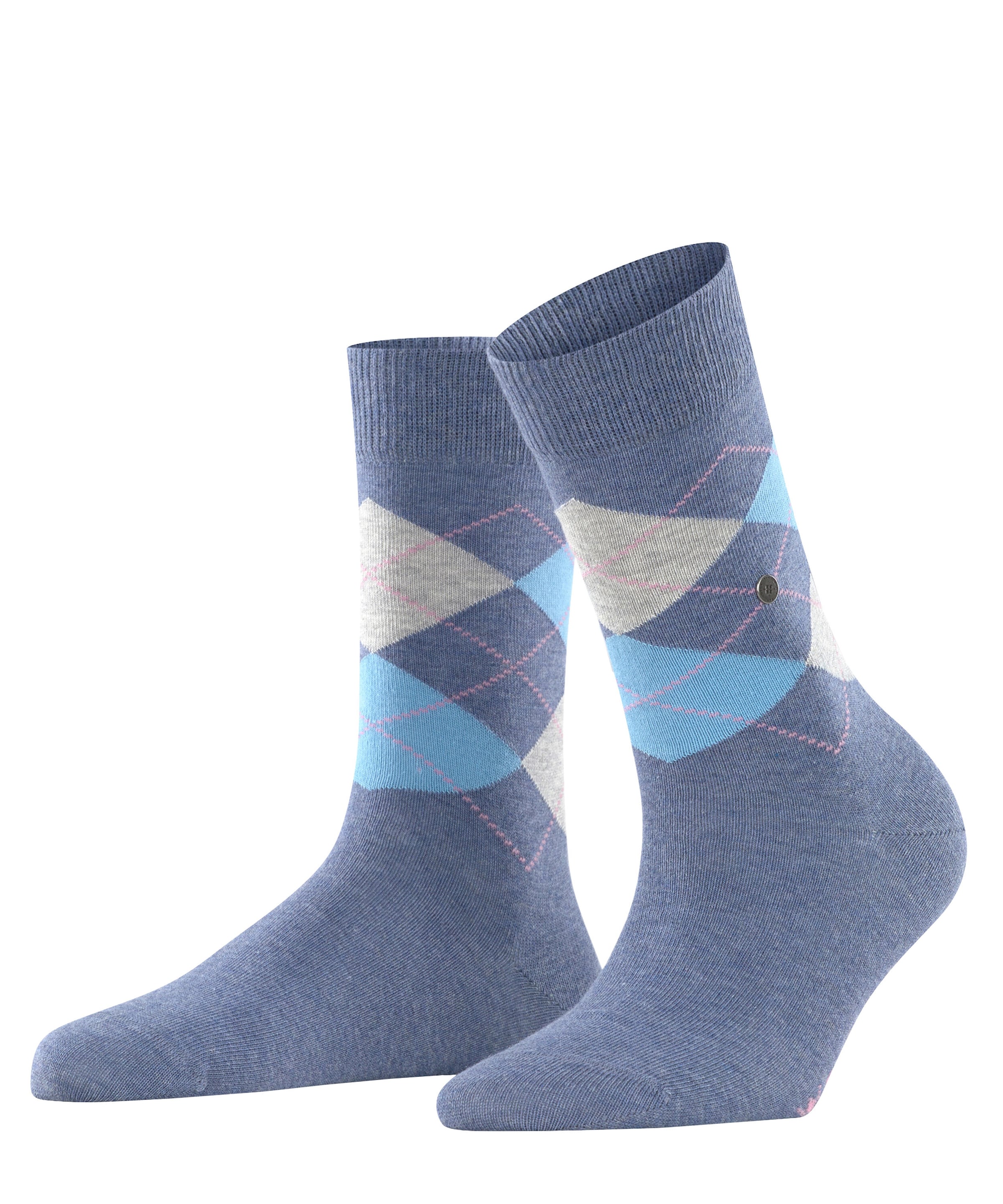 Burlington Socken »Basic Gift Box« 2 Paar,  Gift-Box, Argyle-Design, Burlington-Clip, Einheitsgröße 36-41