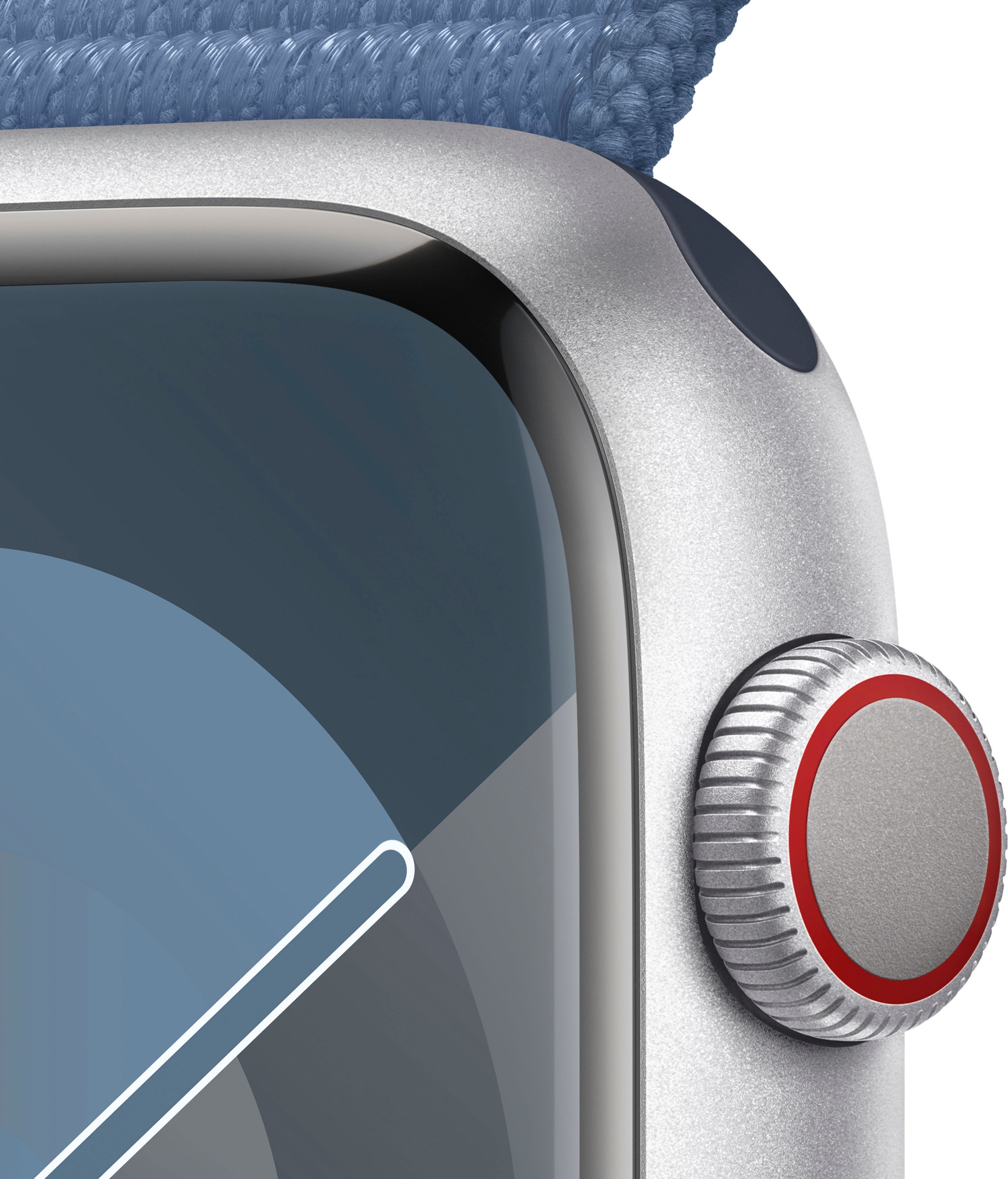 OTTO Apple GPS bei bestellen Series OS 9 Sport Loop) Cellular Aluminium«, 45mm Smartwatch »Watch (Watch 10 +