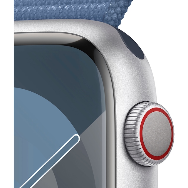 Apple Smartwatch »Watch Series 9 GPS + Cellular 45mm Aluminium«, (Watch OS  10 Sport Loop) bestellen bei OTTO | Apple Watch