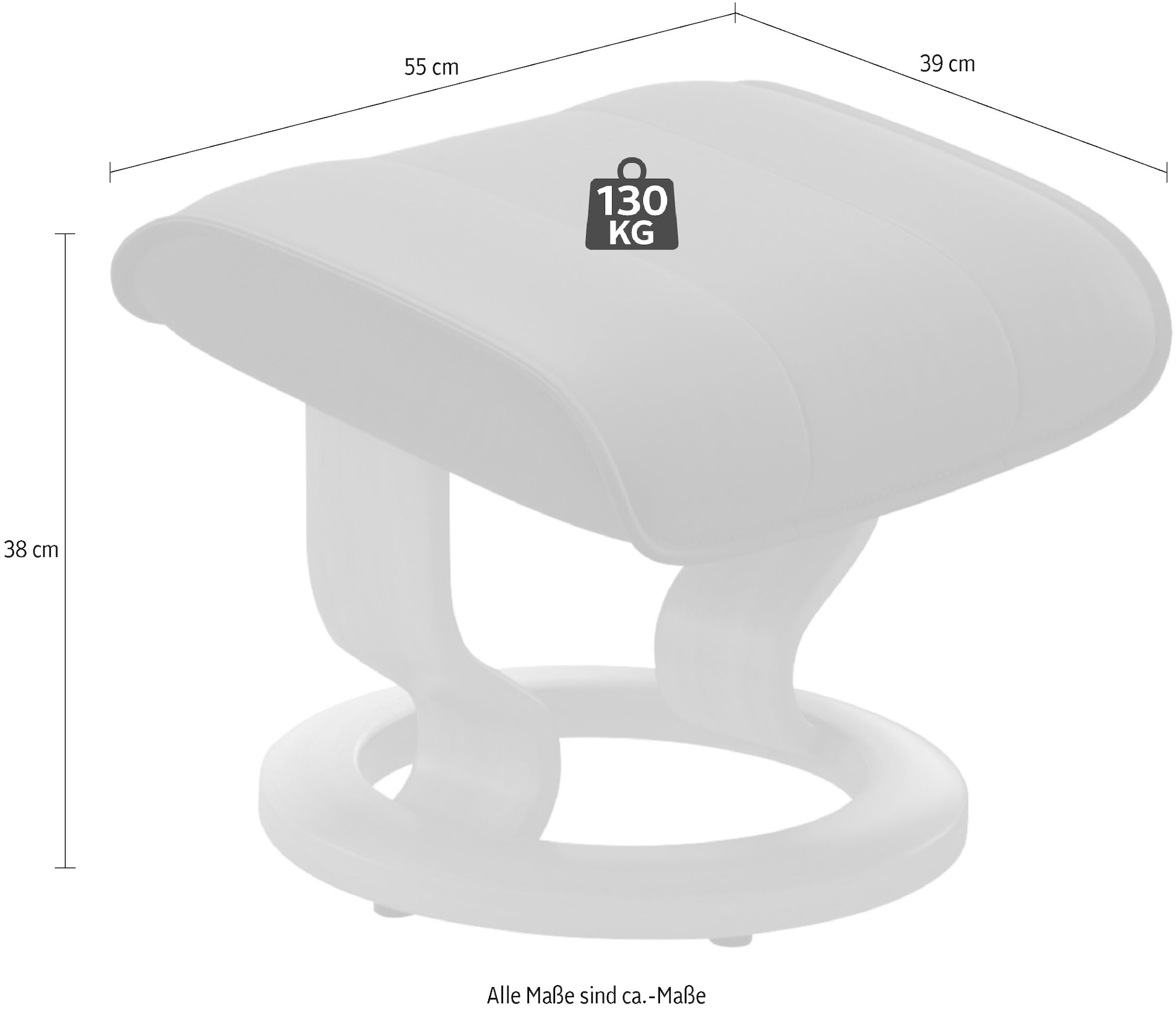 Stressless® »Admiral« mit Classic Base, Gestell Wenge