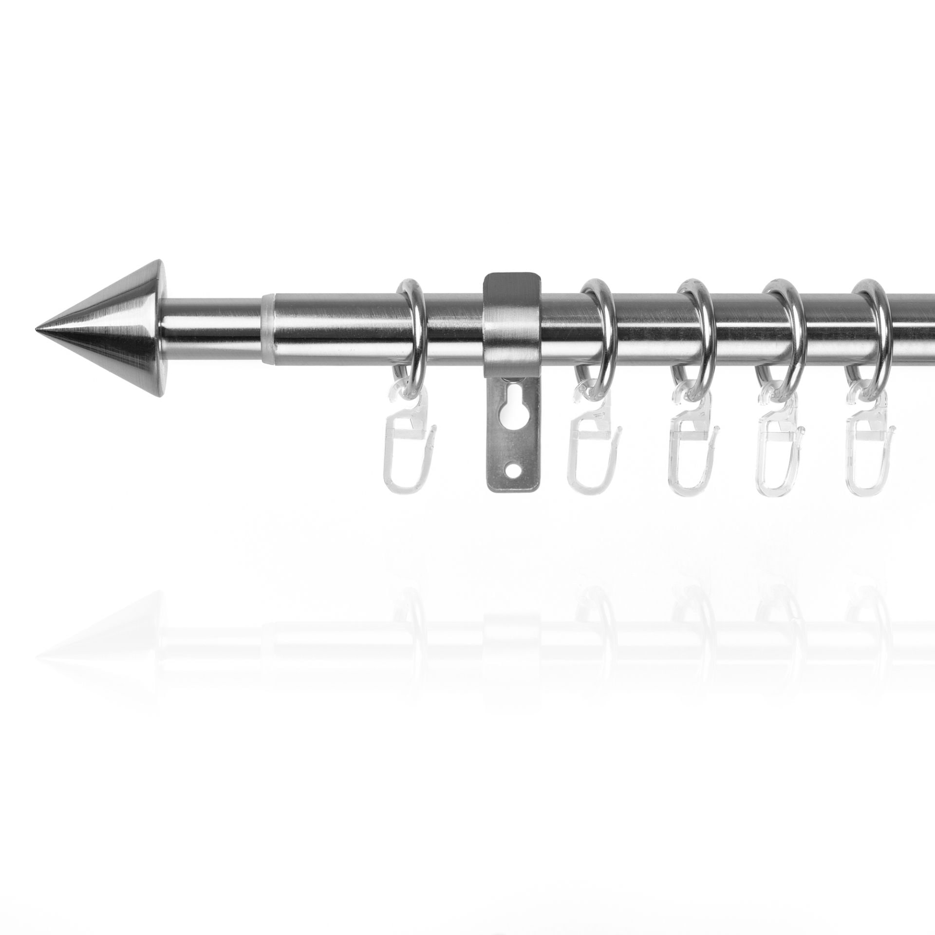 LICHTBLICK ORIGINAL Gardinenstange »Gardinenstange Kegel, 16 mm, ausziehbar« 1 läufig-läufig