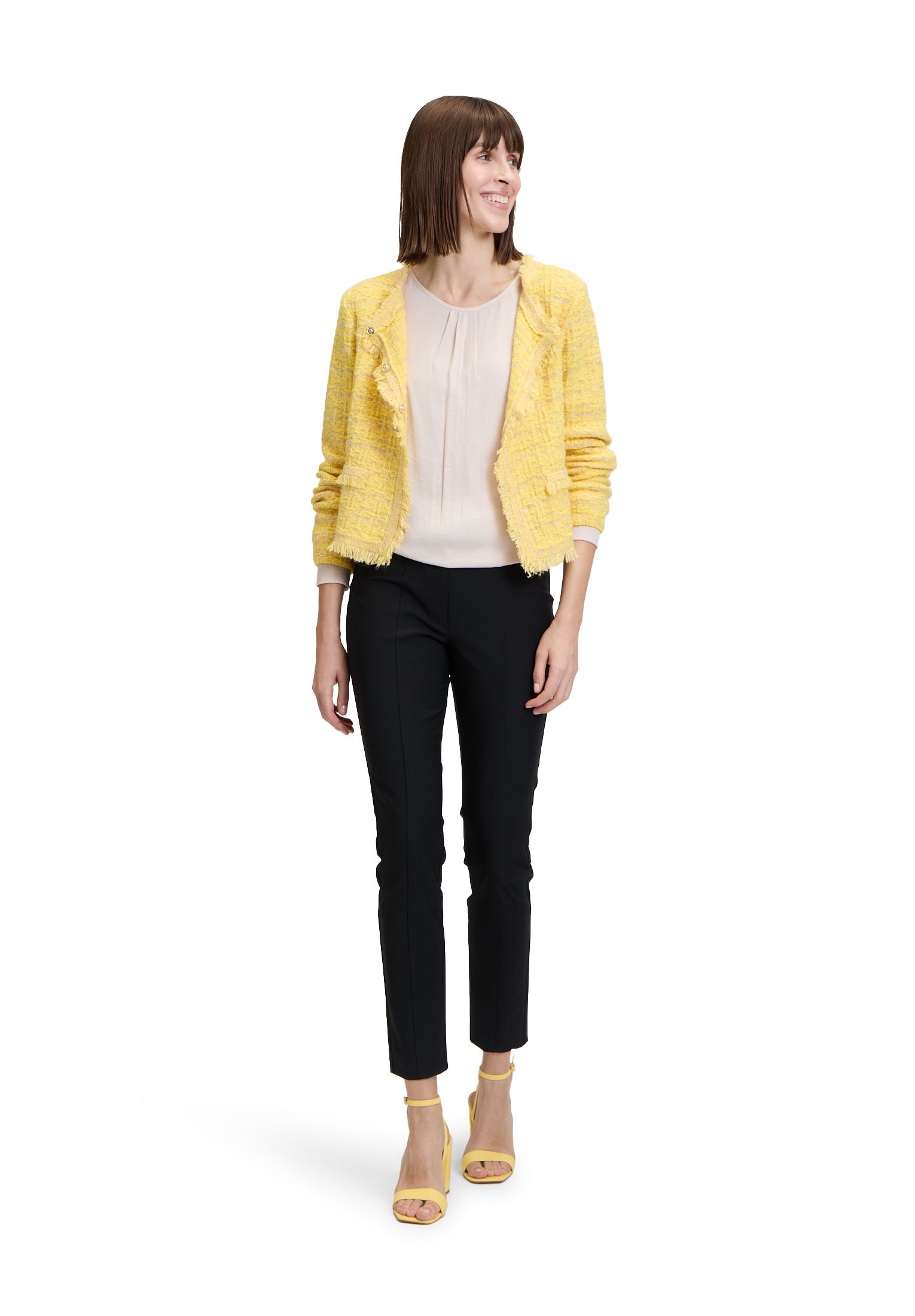 Betty Barclay Cardigan »Strick-Cardigan mit Fransen«