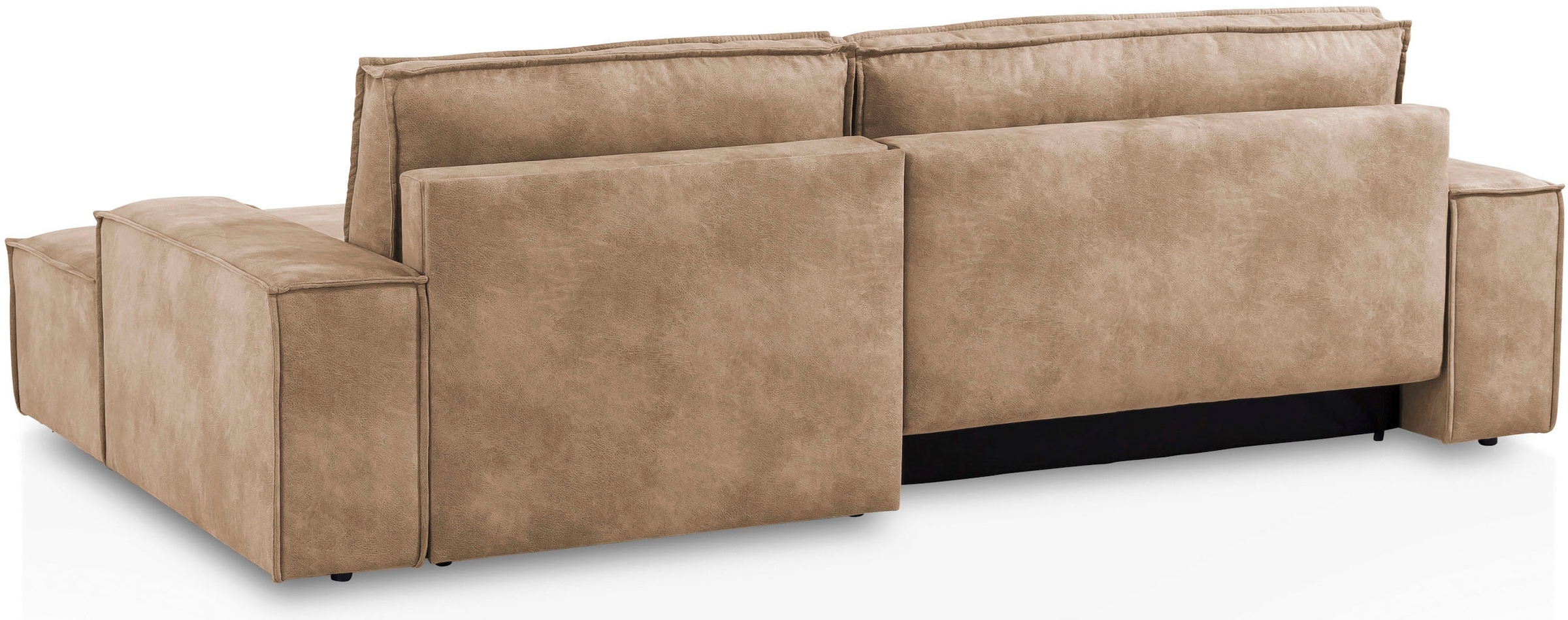 Ecksofa SHERWOOD Schlafsofa, mit Bettkasten, Cord-Bezug