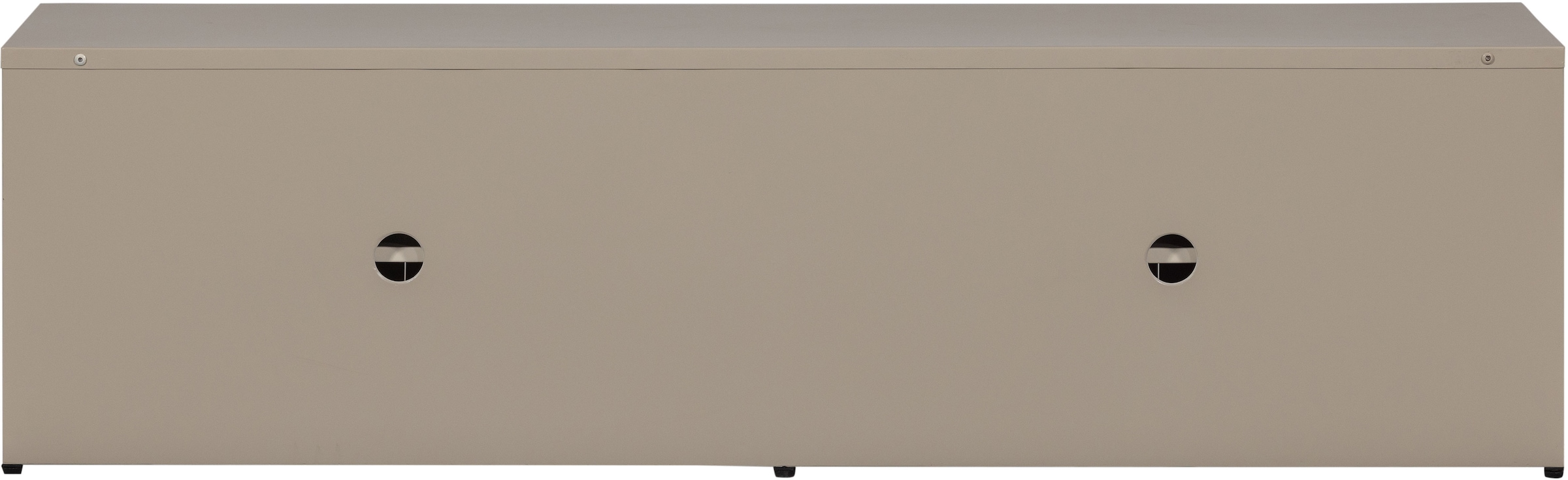 WOOOD Lowboard »WOOOD LEVEL TV-SCHRANK METALL« Level TV-Möbel WOOOD mit Stauraum, Stil und ordentliche Kabelführung