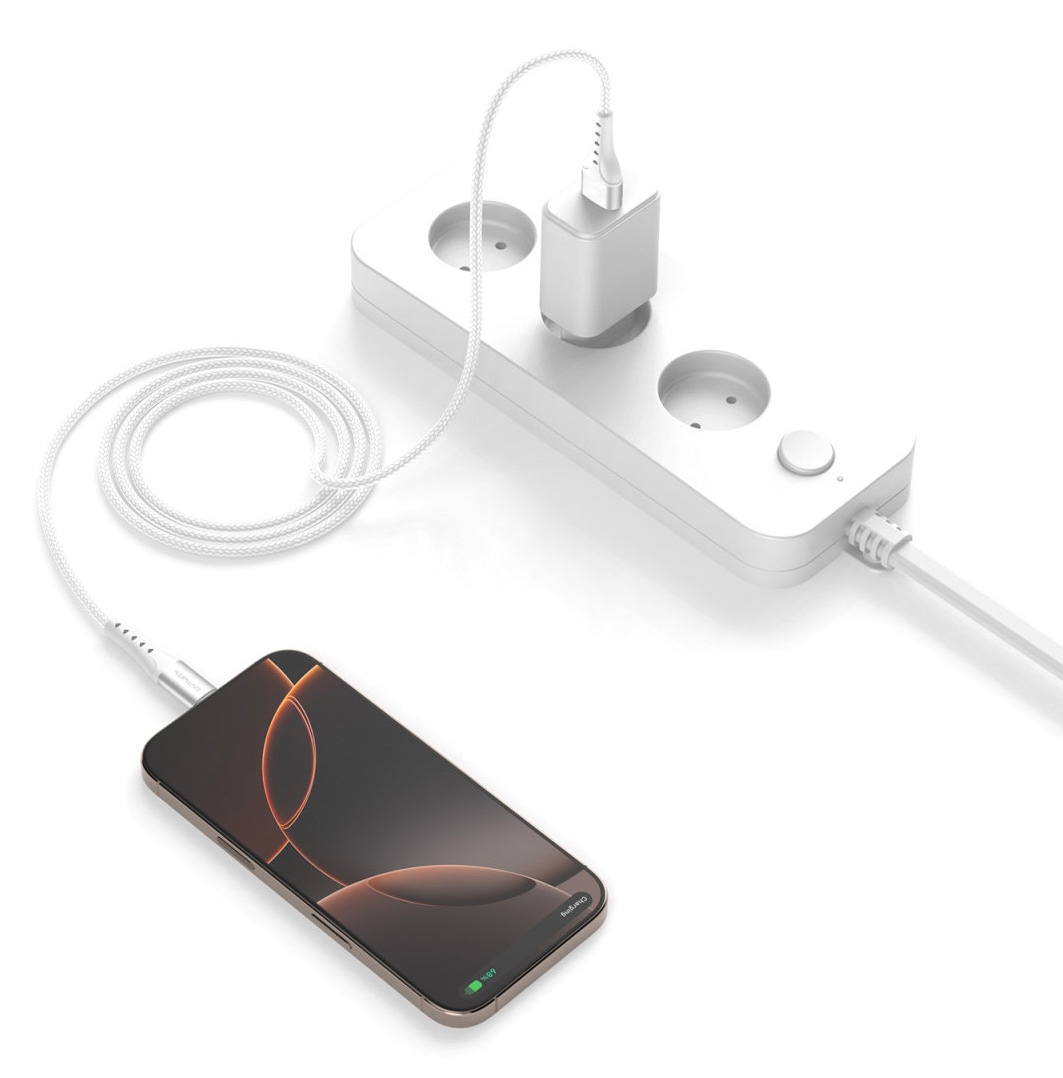 4smarts USB-Kabel »USB-A auf USB-C Kabel PrimeCord 18W 1,5m«, USB-C-USB Typ A, 150,00 cm