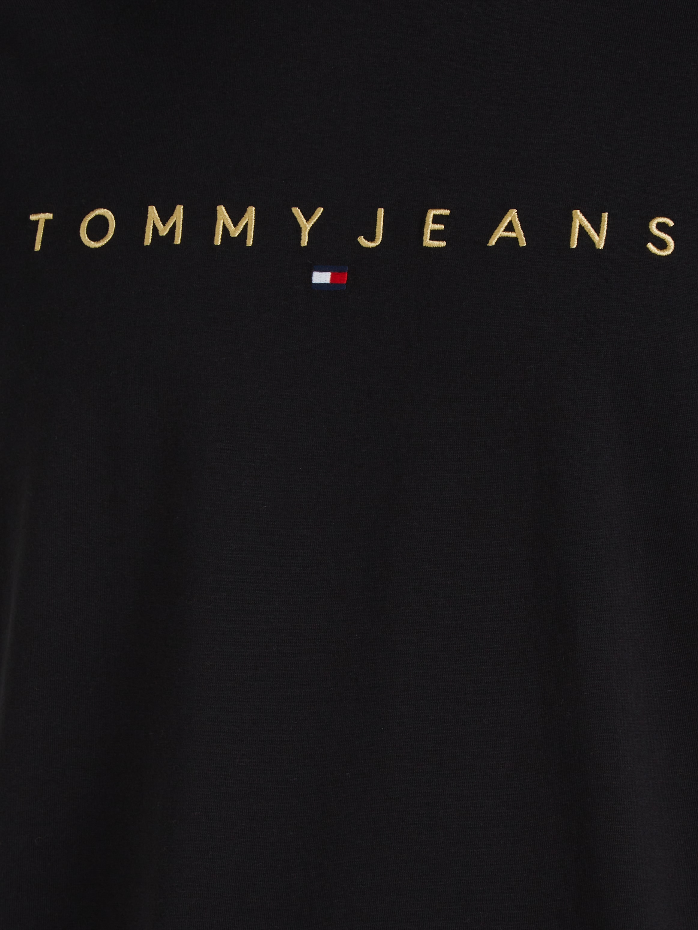 Tommy Jeans T-Shirt »TJM REG GOLD LINEAR LOGO TEE EXT«