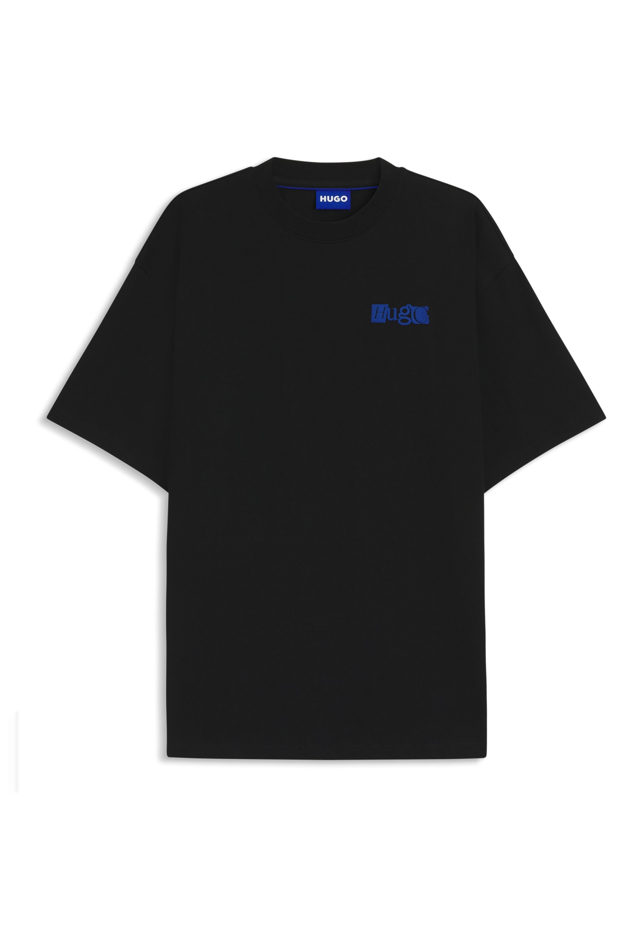 HUGO Blue T-Shirt »Nilte«, mit Logo-Schaumdruck auf dem Rücken