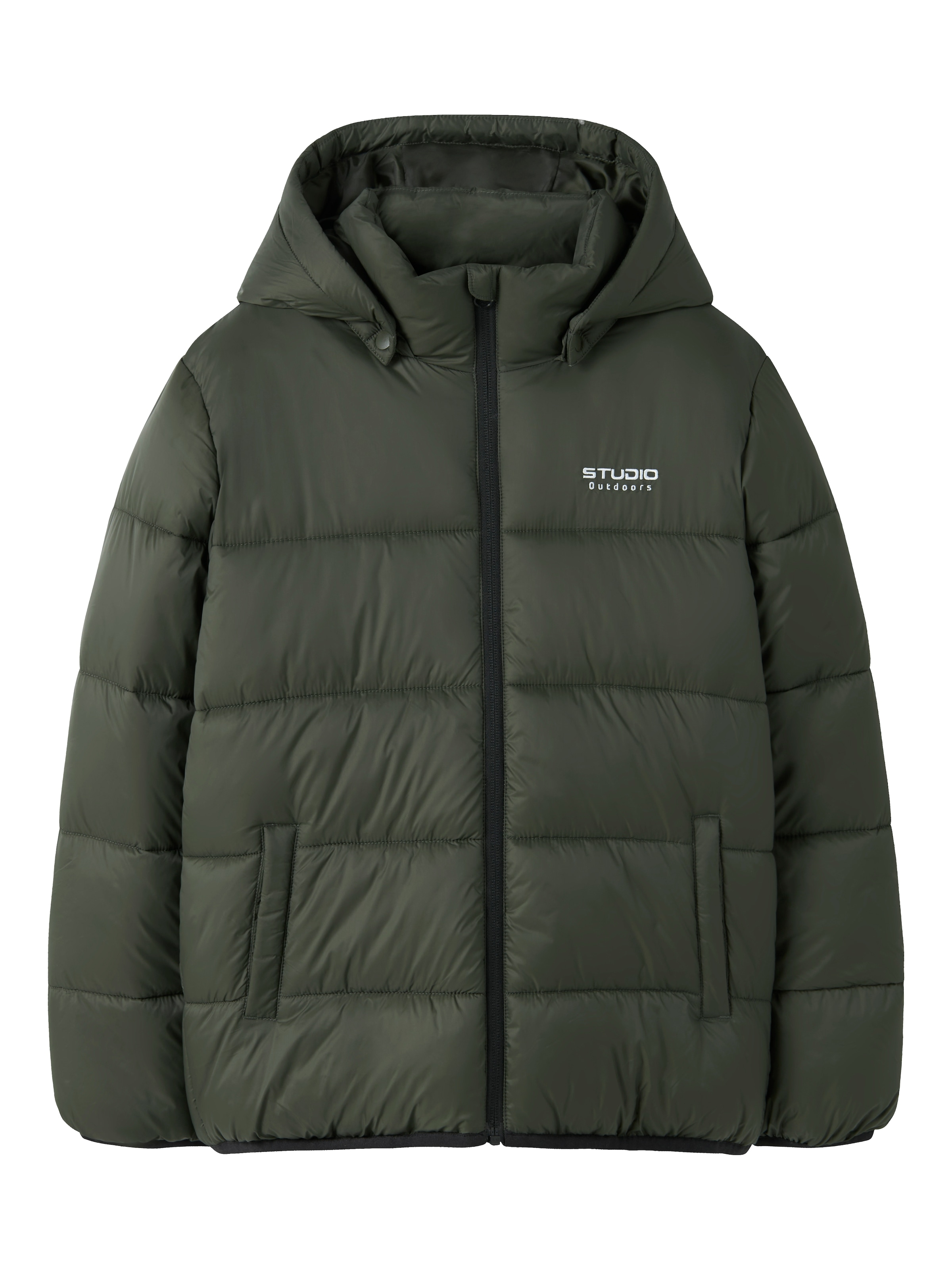 Name It Steppjacke »NKMMARBLE JACKET PB1« mit Kapuze Kunstfaser