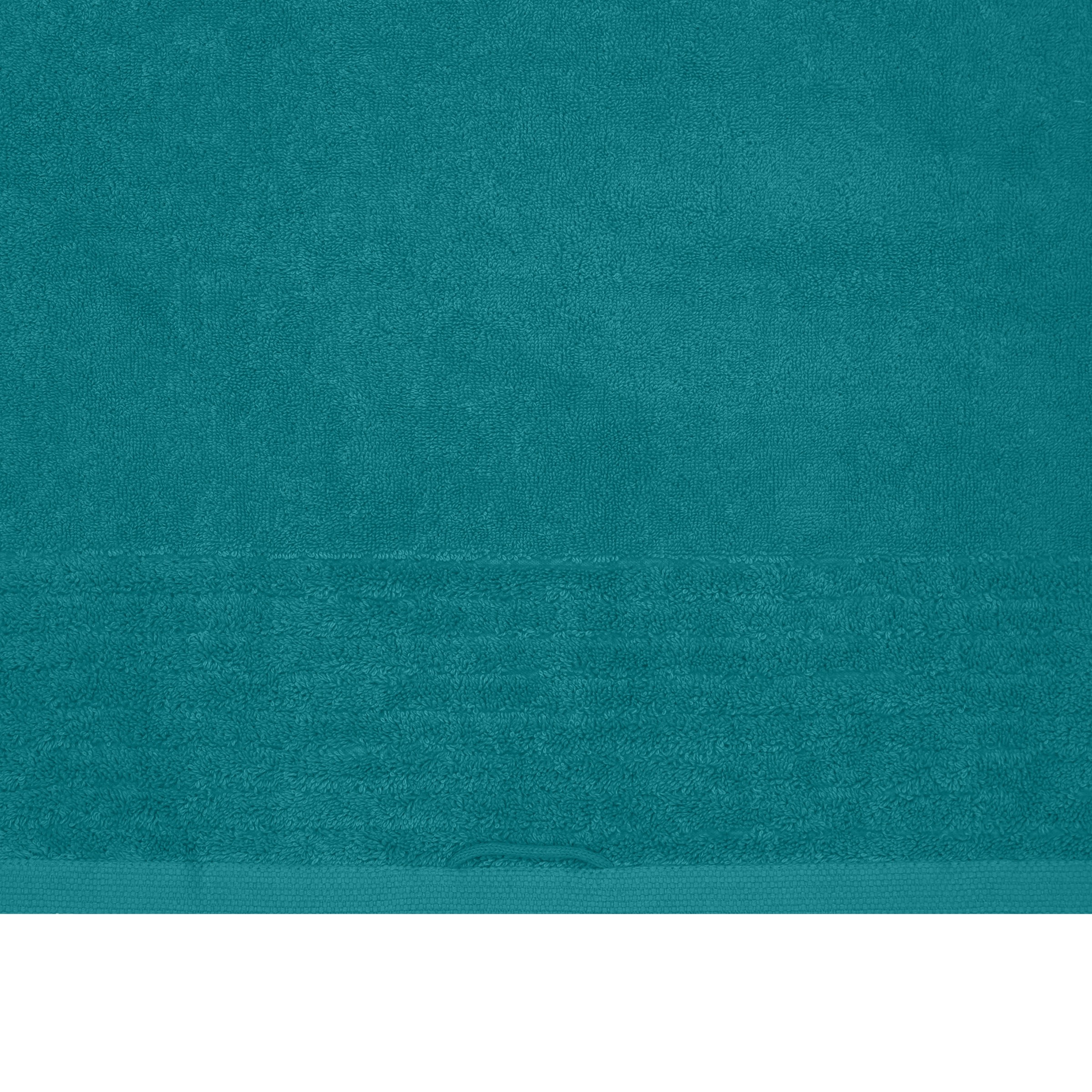 my home Saunatuch »Sanremo Premium, Premium Handtücher, 600 gr/m², 80x200cm«, (Set, 2 St., 2x 80x200), mit Bordüre, einfarbig, flauschig und weich, dicke Qualität