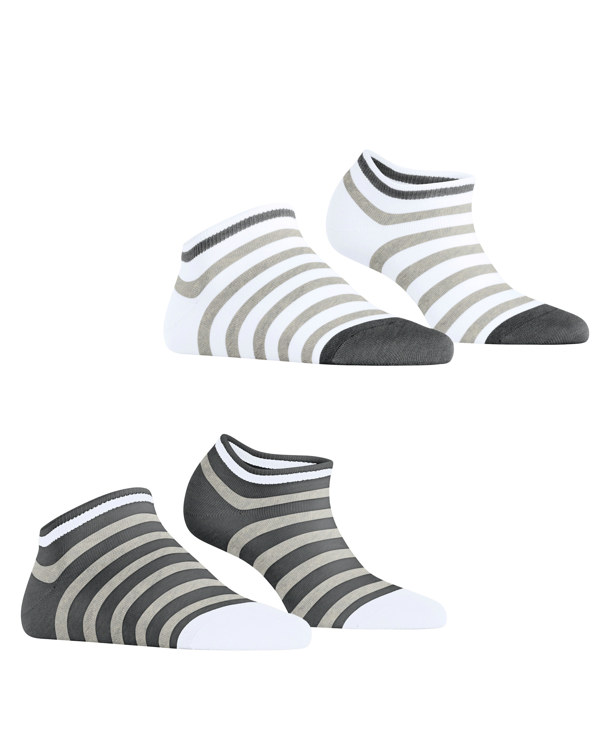 Esprit Sneakersocken »Bold Stripes 2-Pack« 2 Stk. tlg.
