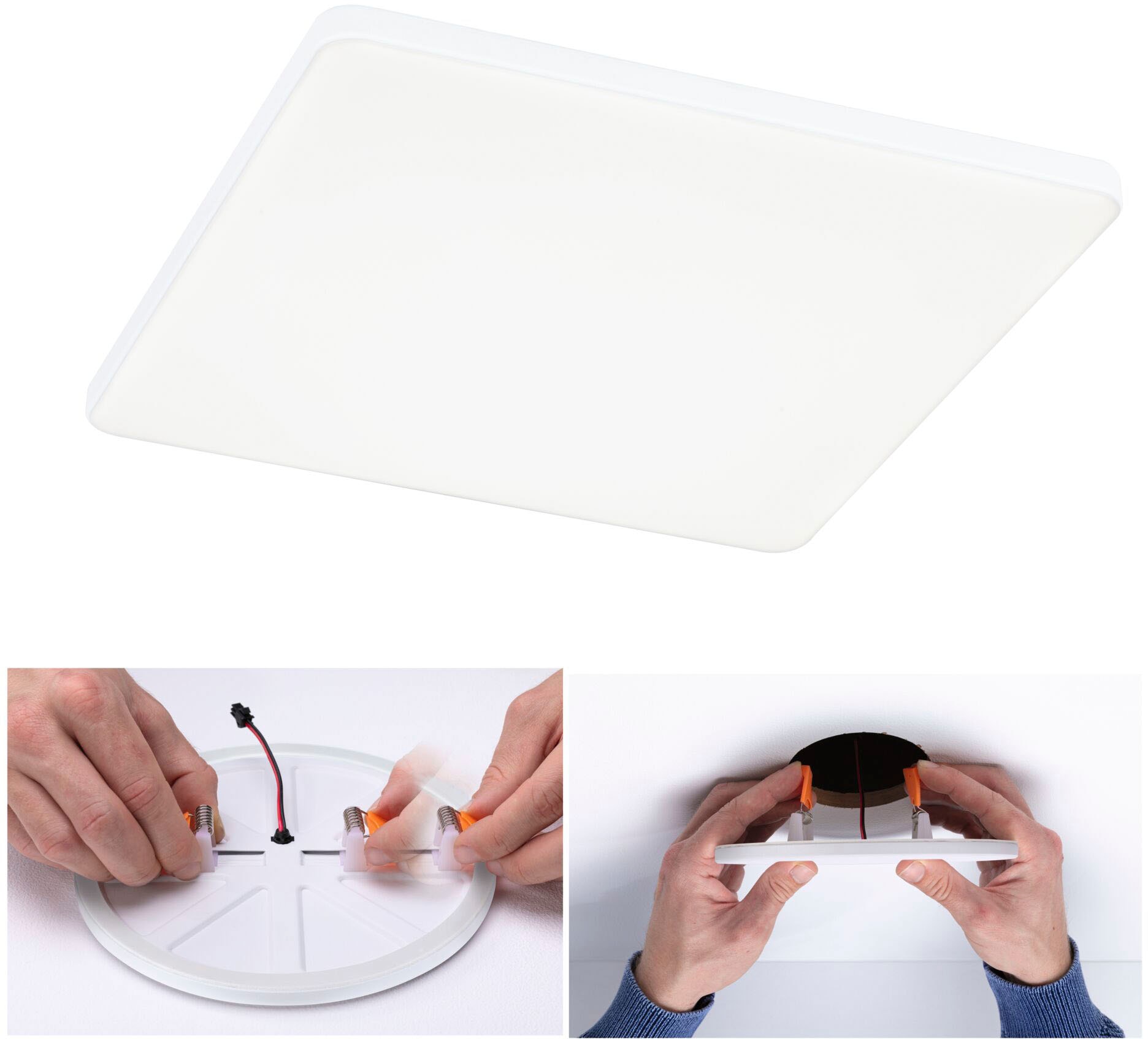 Paulmann LED Einbauleuchte »Veluna«, Schutzart IP44, spritzwassergeschützt, dimmbar
