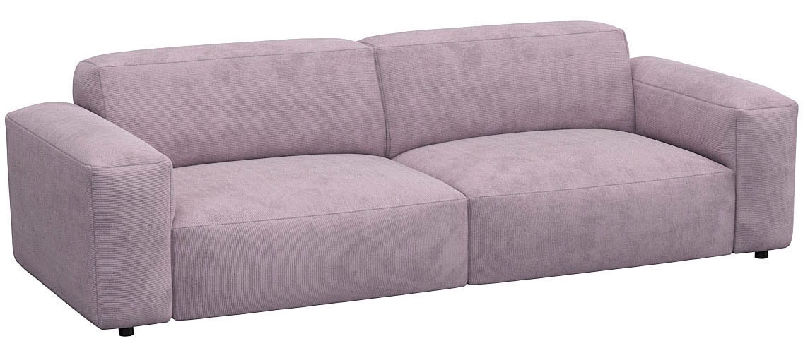 FLEXLUX 3-Sitzer »Lucera Sofa, super bequem durch hochwertigen Sitzaufbau mit Kaltschaum«, modern & anschmiegsam, Designsofa
