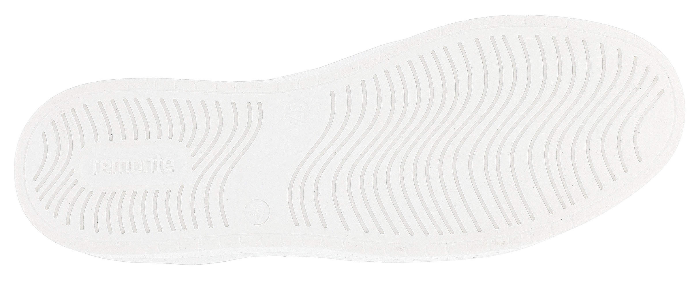 Remonte Plateausneaker, Freizeitschuh, Halbschuh, Schnürschuh in schmaler Form