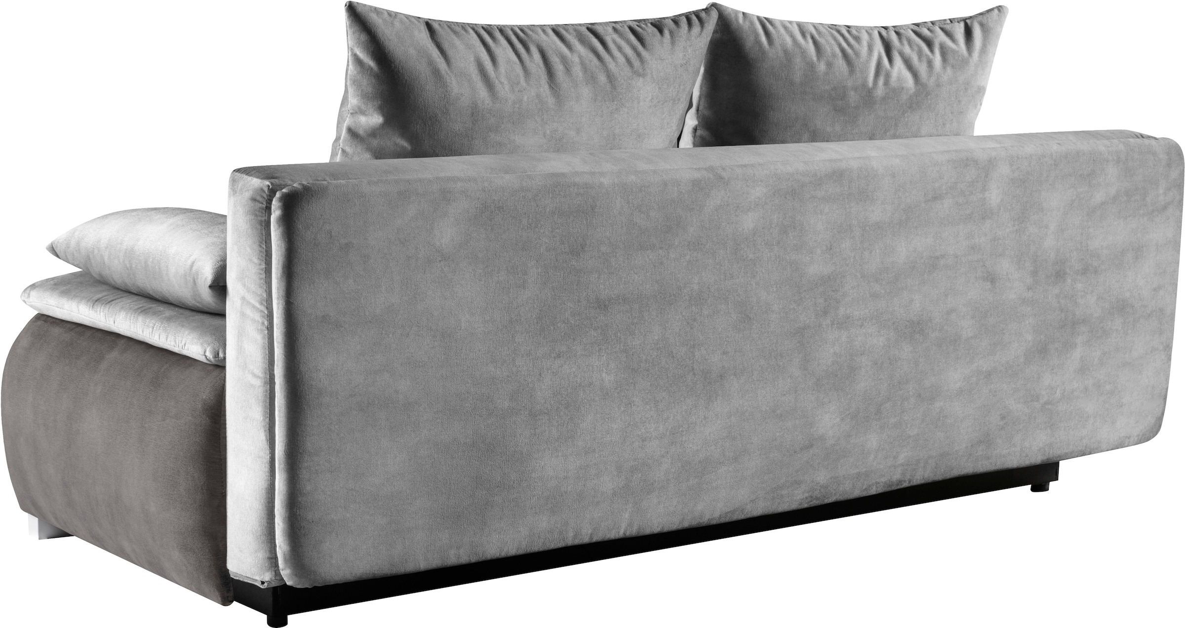 WERK2 Schlafsofa »Tekla LED«, 2-Sitzer Schlafcouch mit Bettkasten & stylischer RGB-LED-Beleuchtung