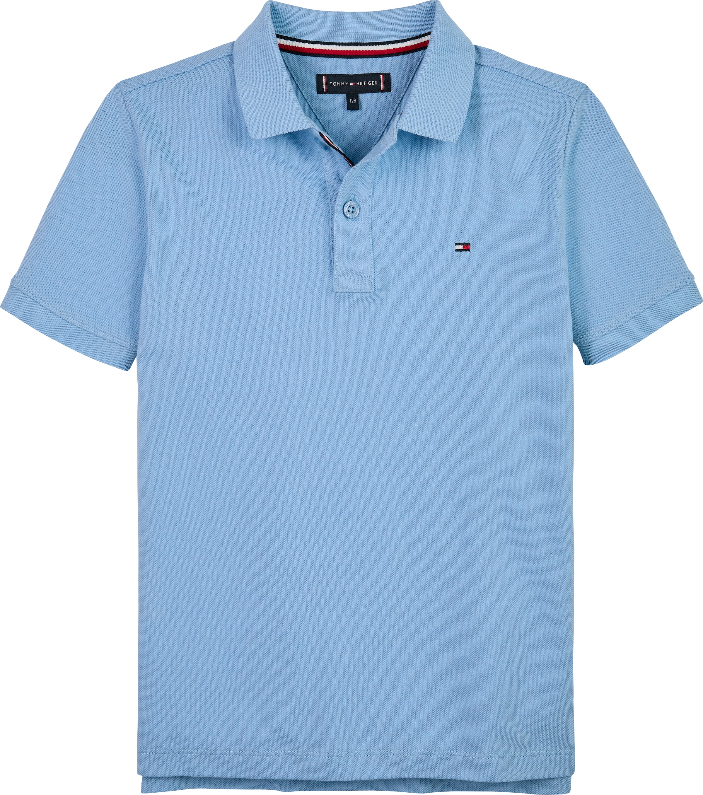 Tommy Hilfiger Poloshirt »FLAG POLO SS«, mit Logostickerei