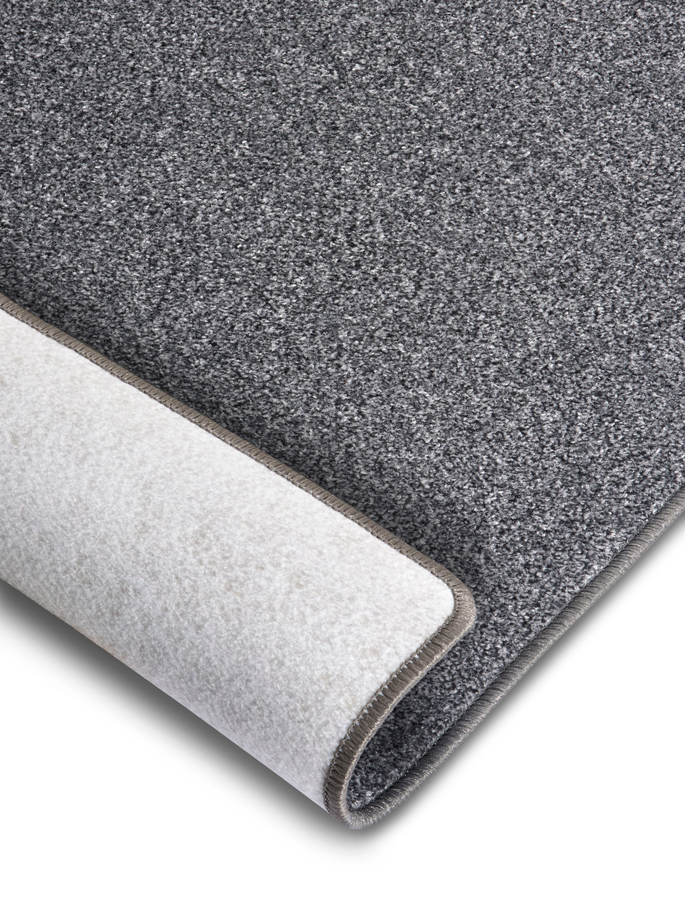 Hanse Home Exclusiv Läufer »Liberty«, rechteckig, 7 mm Höhe, Uni-Meliert, robust, kräftige Farben, rundherum farbige Kettelung