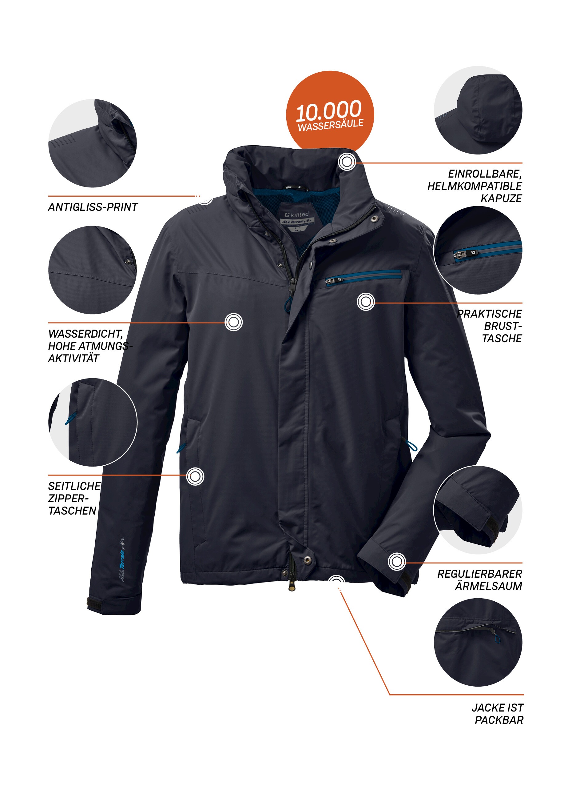 Killtec Outdoorjacke »KOS 26 MN JCKT«