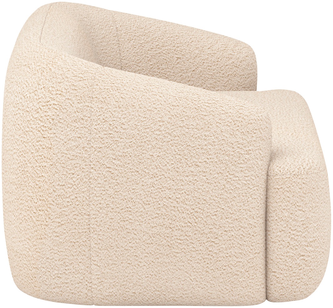 INOSIGN 2-Sitzer »Nergal, Einzelsofa, organisches Design, Brite 177cm«, Modernes Design, schlichte Optik, stilvoller Blickfang im Wohnzimmer