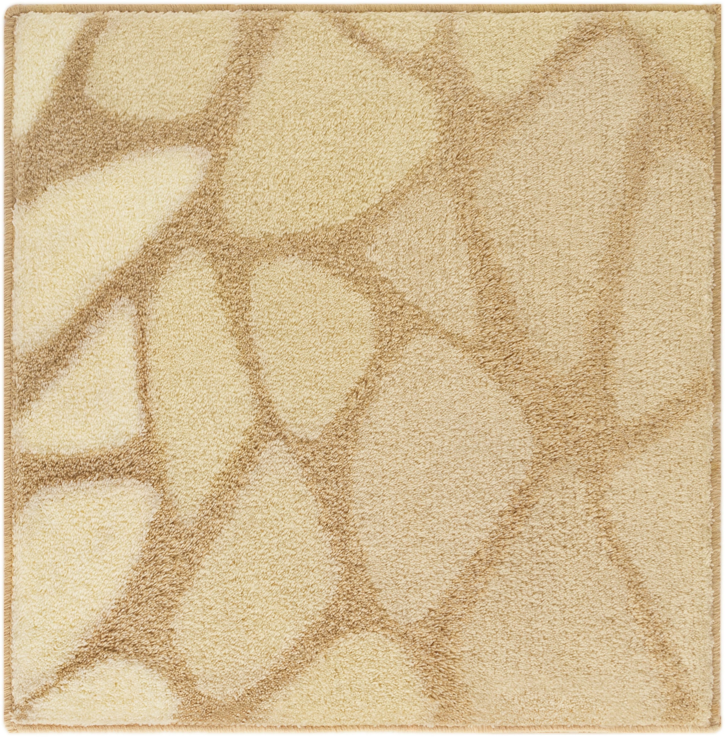 Kleine Wolke Badematte »Inspire, Badvorleger, Badezimmer Teppich« Höhe 15 mm rutschhemmend beschichtet fußbodenheizungsgeeignet Badteppich, Stein Optik,  waschbar