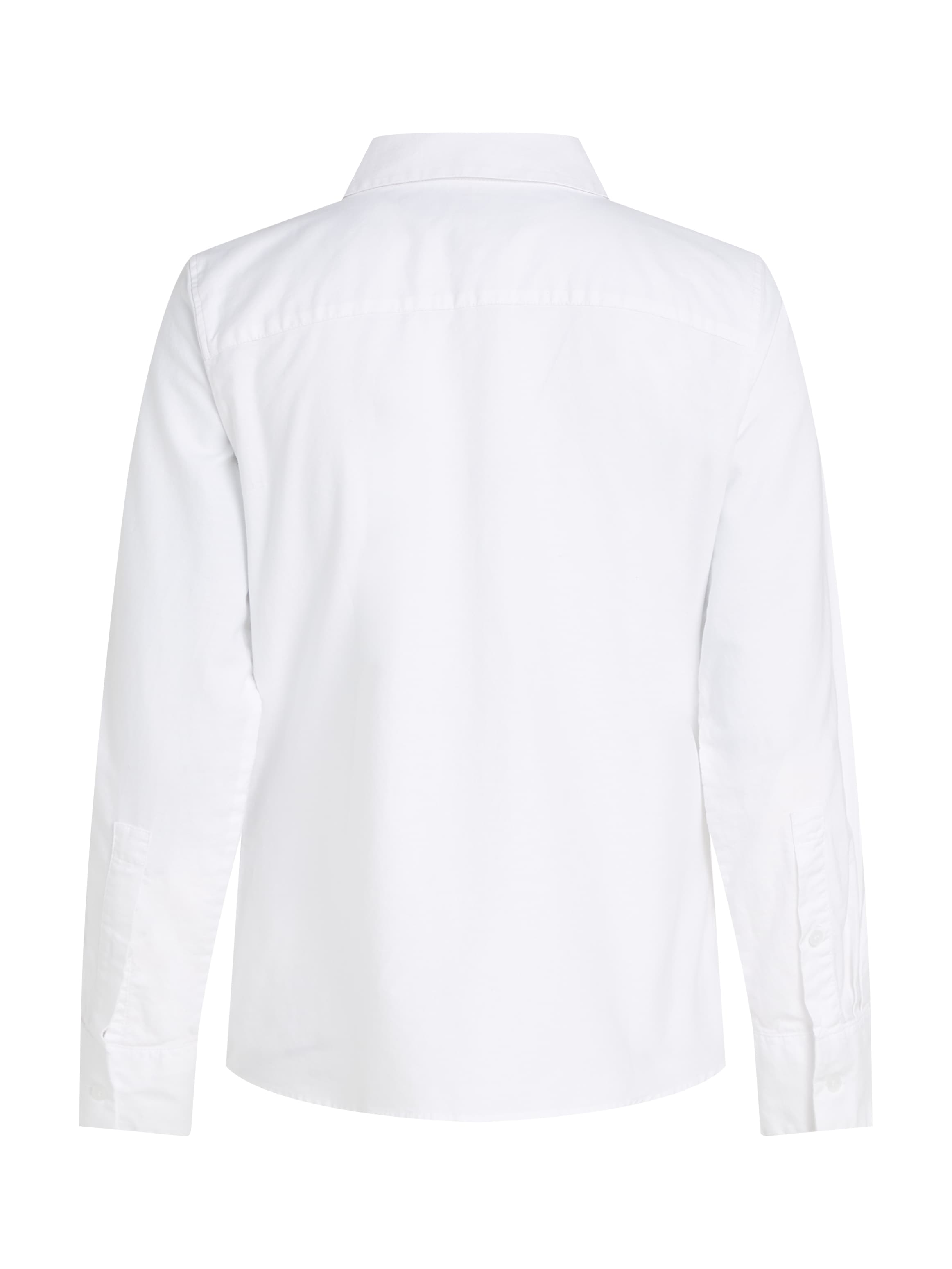 Tommy Hilfiger Hemdbluse »STRETCH OXFORD REGULAR SHIRT«, mit Logostickerei