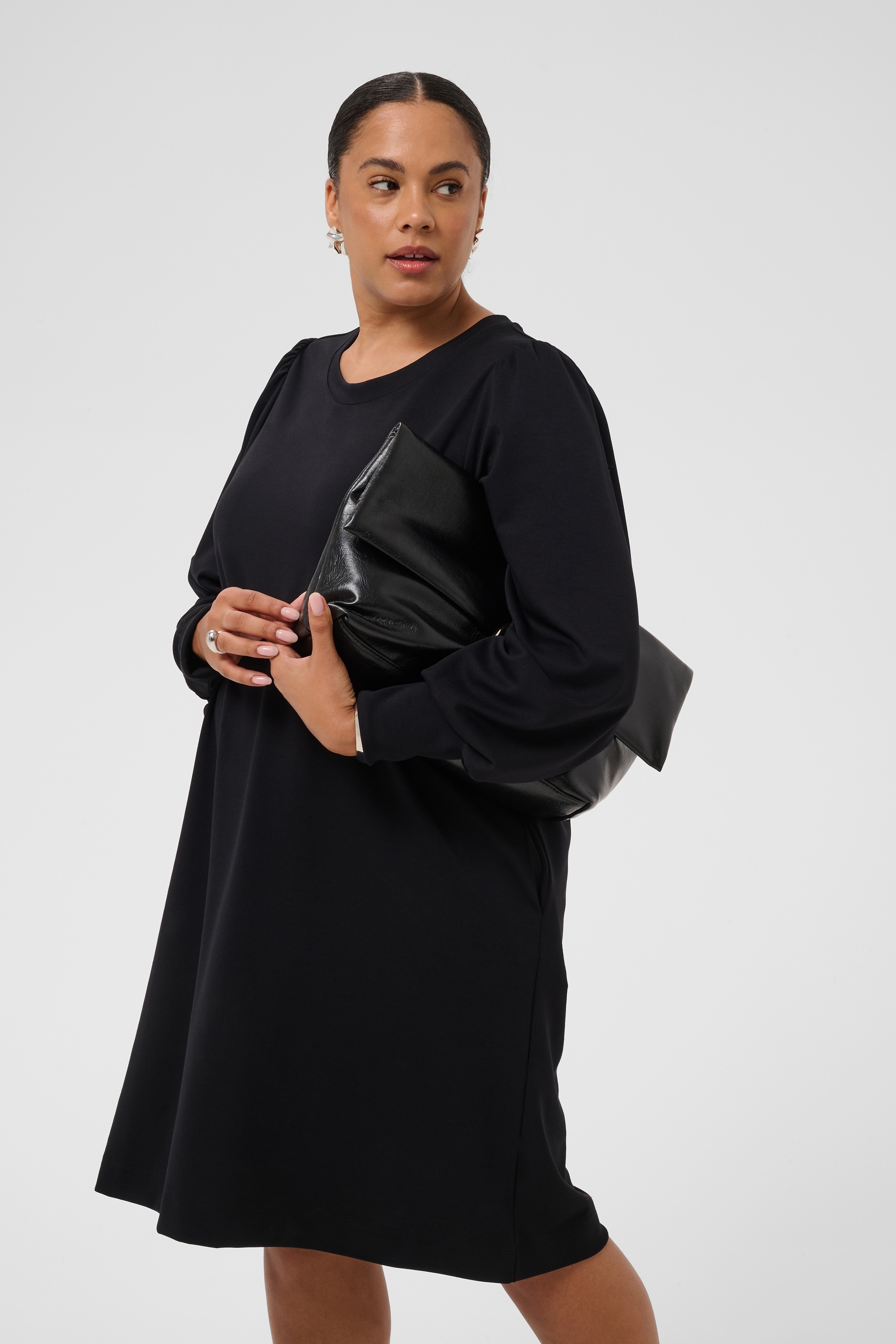 KAFFE Curve Jerseykleid »Damen Jerseykleid KCannia«