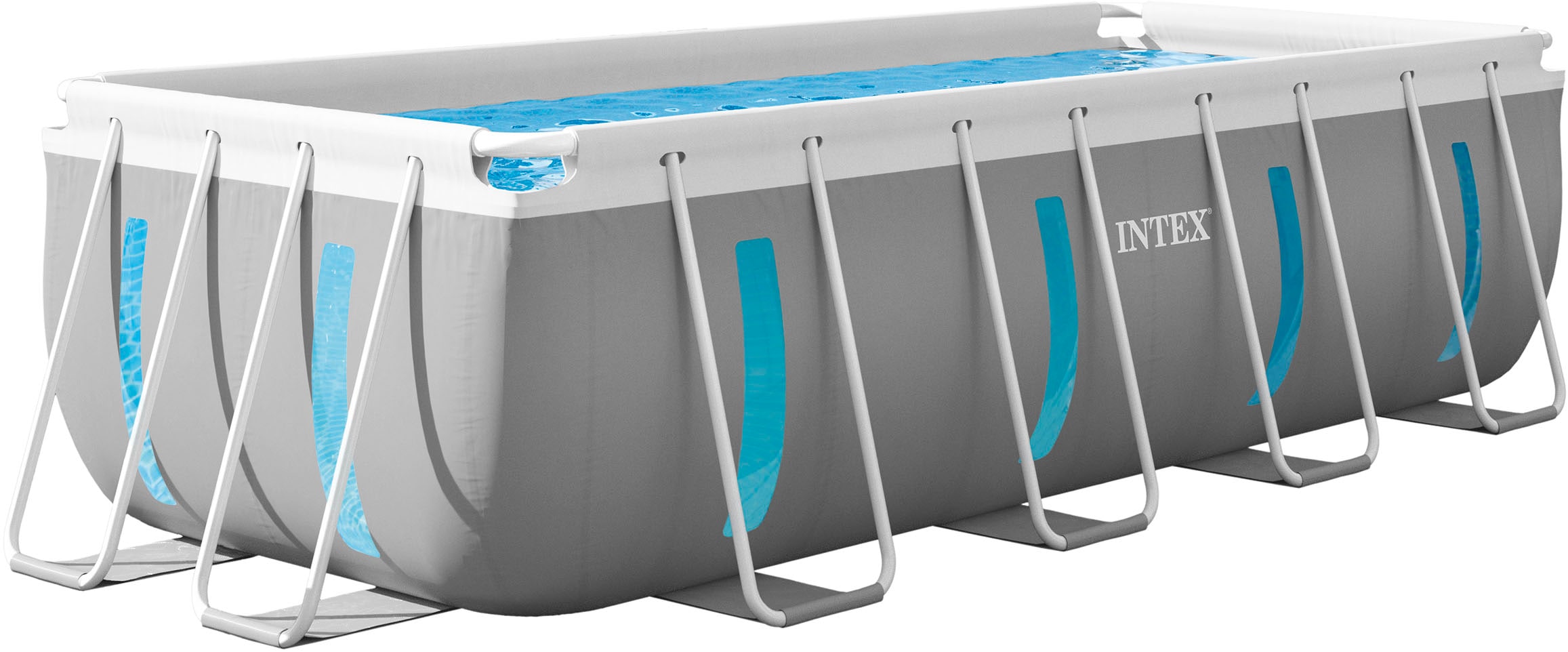 Intex Rechteckpool »PrismFrame Clearview« 400x200x122 cm