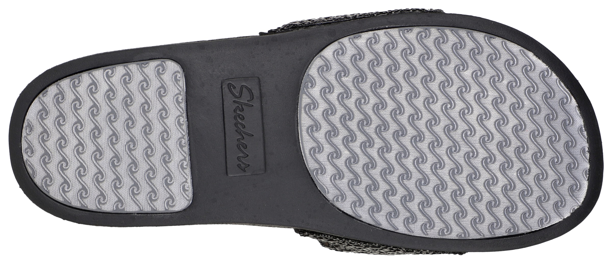 Skechers Pantolette »POP UPS NEW SPARK«, Sommerschuh, Schlappen mit funkelnder Bandage